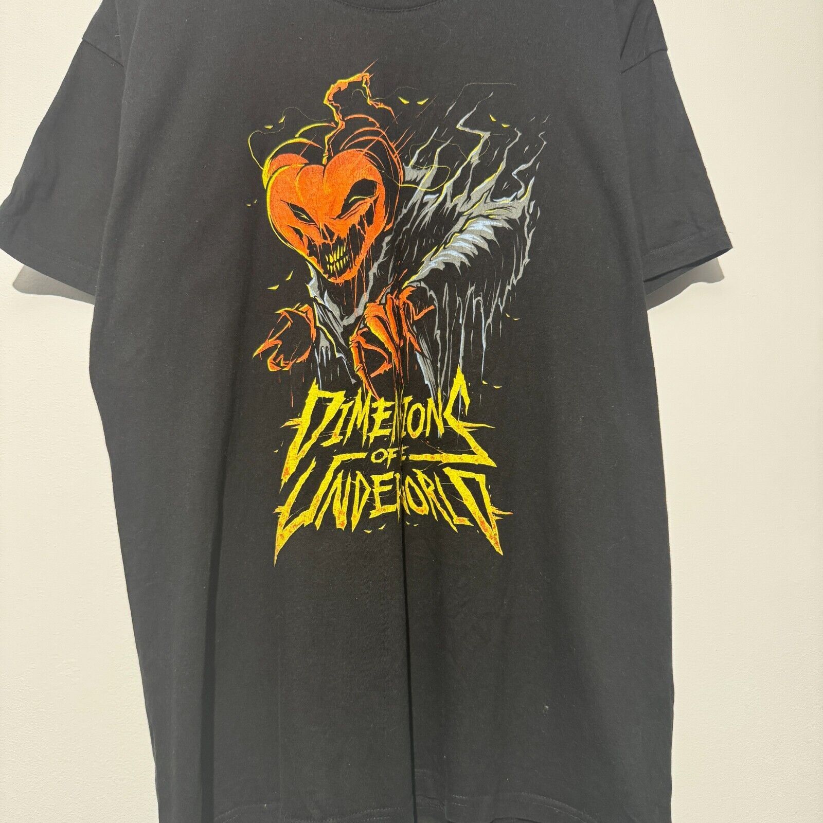 Vintage Vintage Unisex Black Cotton T-Shirt Size M Underworld Y2K Size US M / EU 48-50 / 2 - 4 Thumbnail