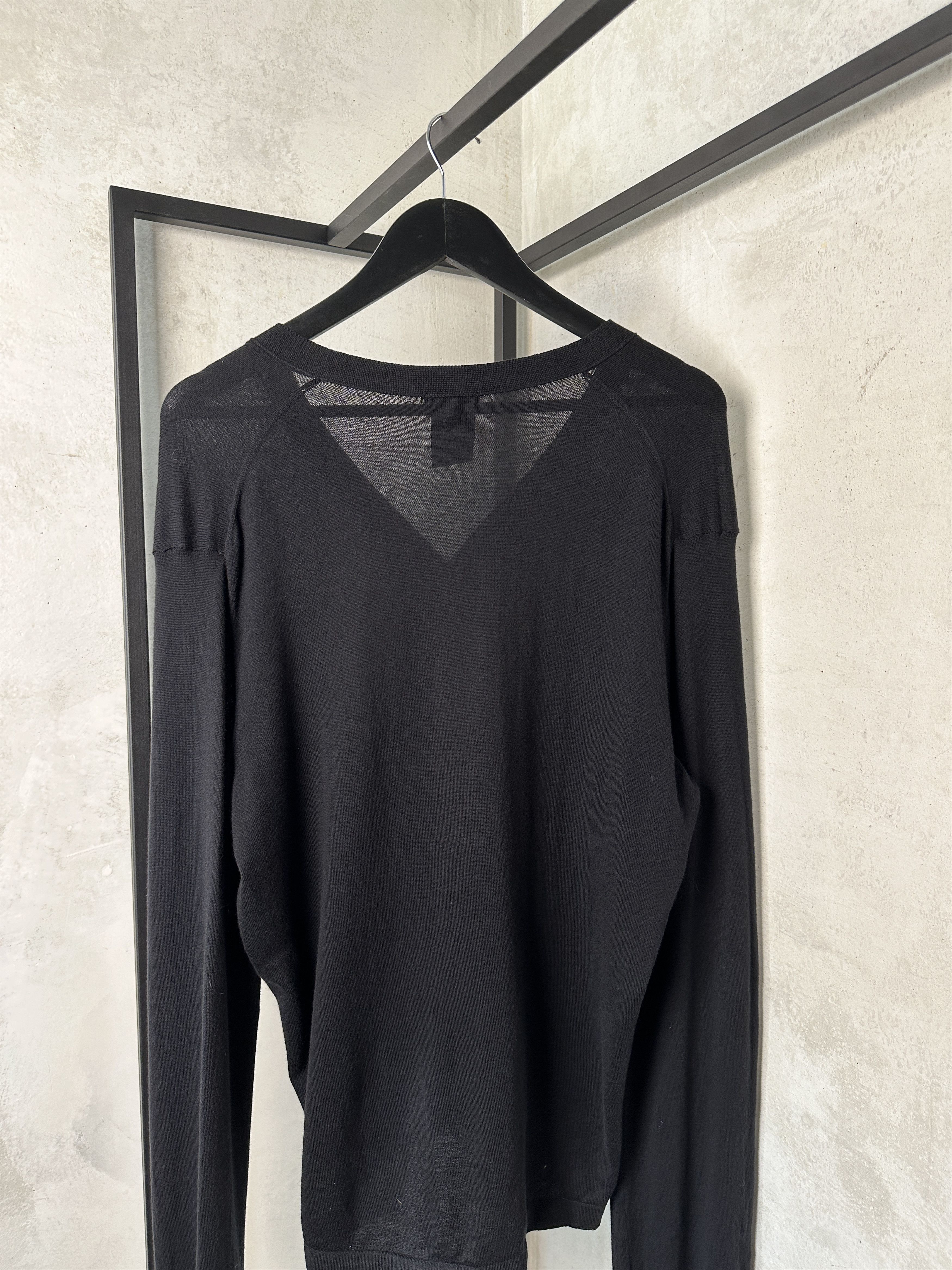 Ann Demeulemeester Ann Demeulemeester Black Cardigan Size XS / US 0-2 / IT 36-38 - 10 Thumbnail