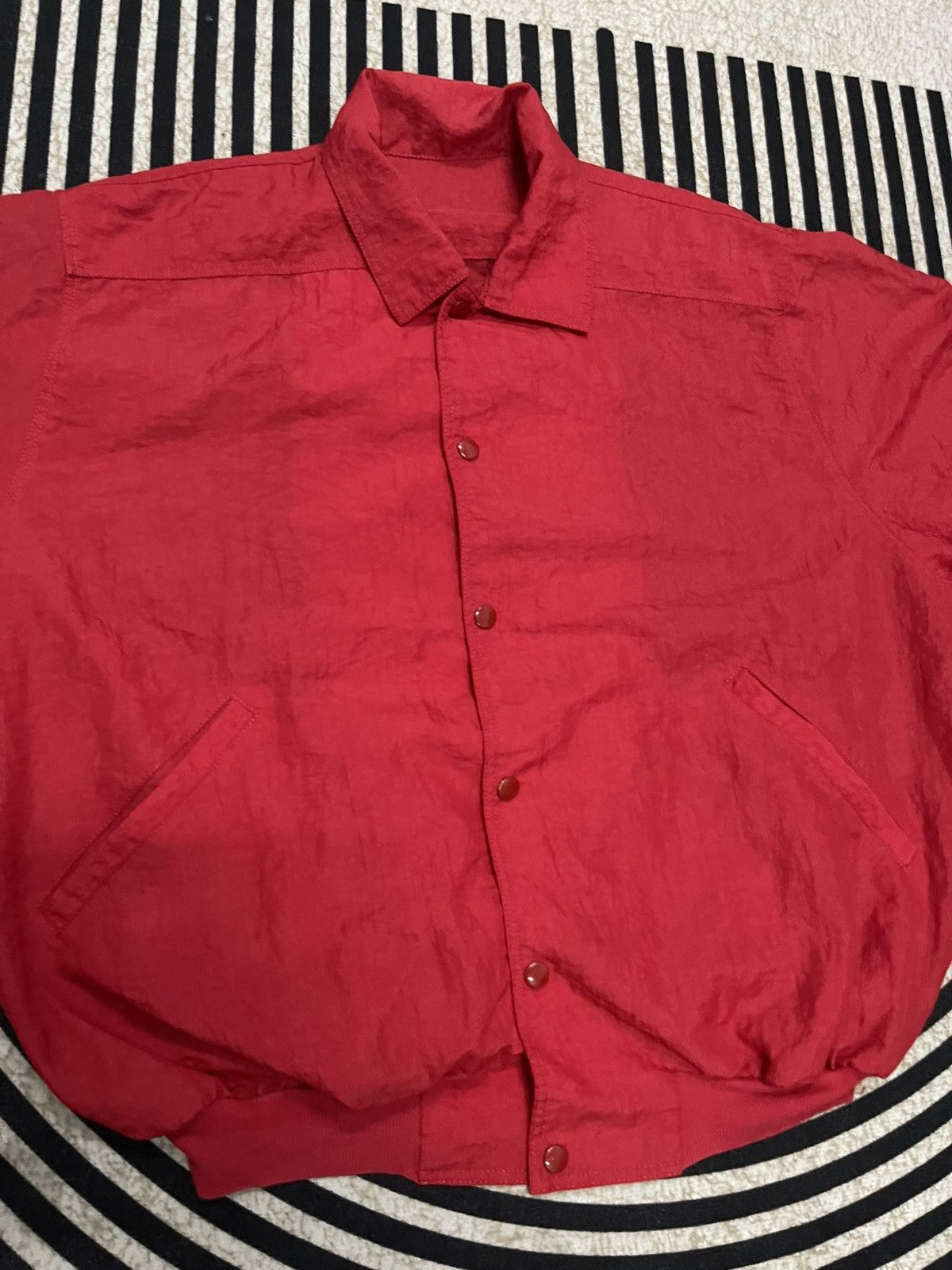 PERSON'S 90s PERSONS 1054 BOMBER LIGHT JACKET BAGGY STYLE Size US L / EU 52-54 / 3 - 4 Thumbnail