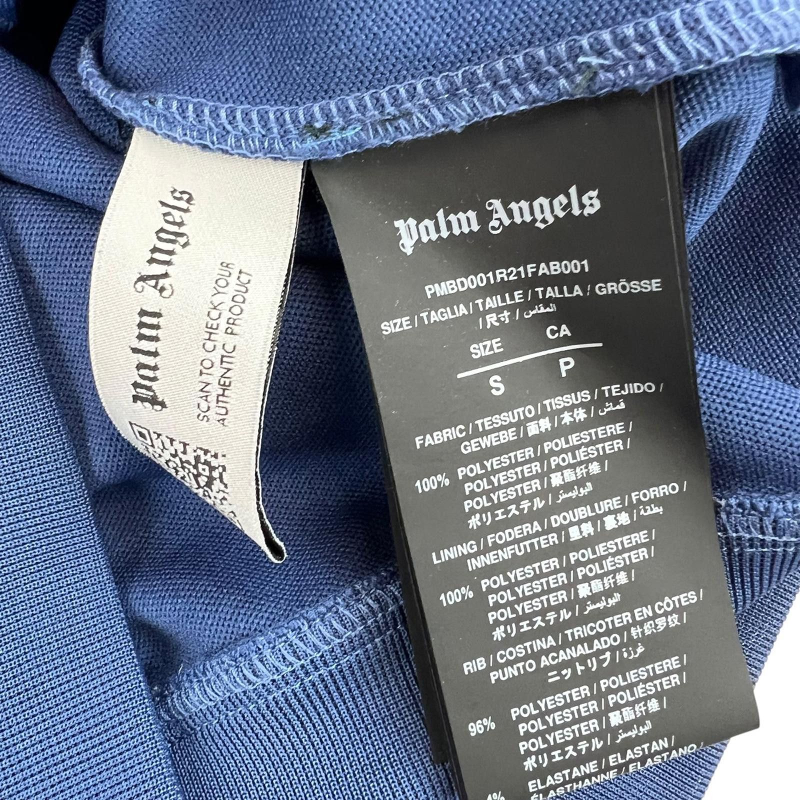 Palm Angels Palm Angels Navy Track Jacket Size US S / EU 44-46 / 1 - 4 Thumbnail