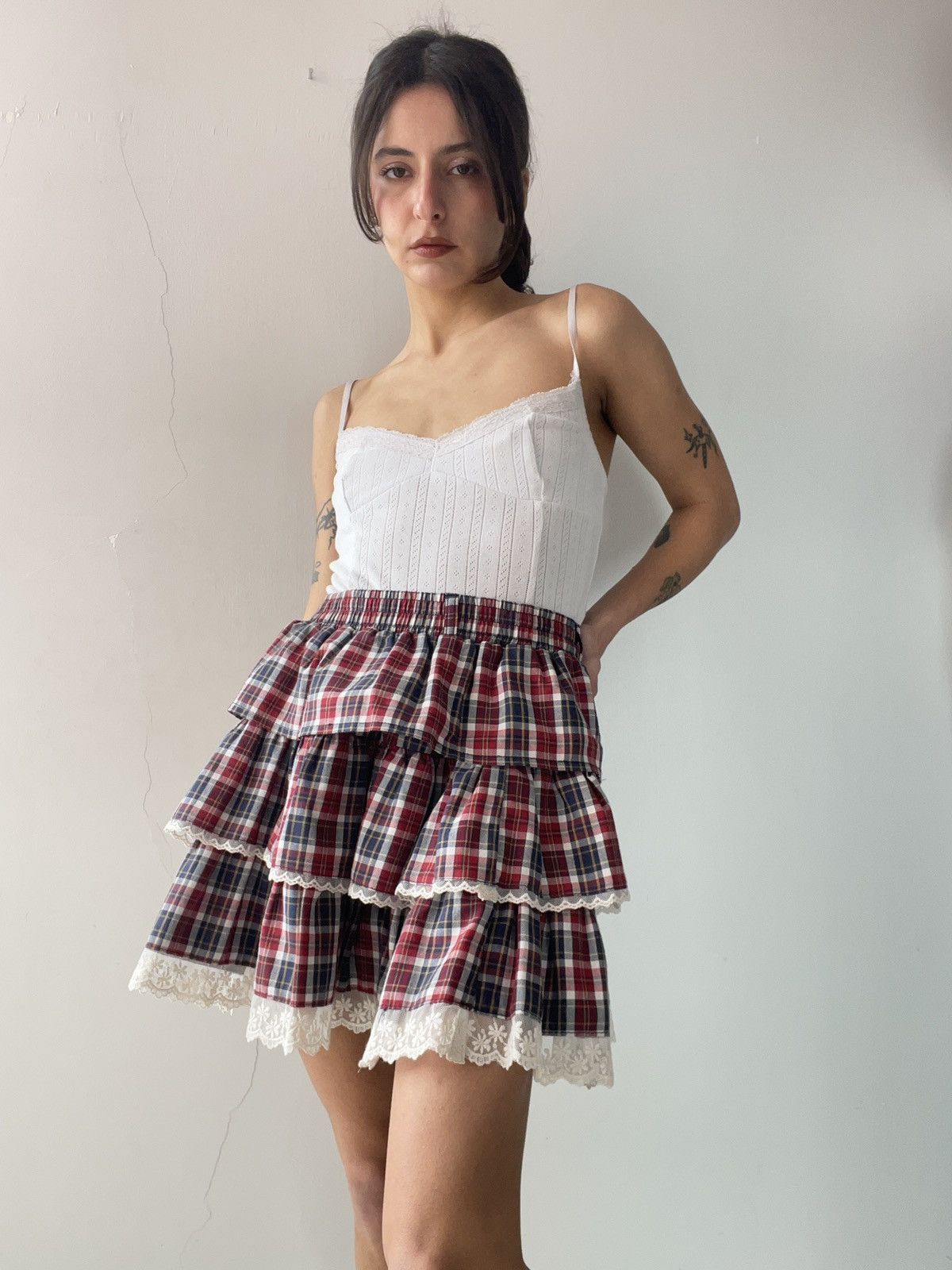 Vintage Vintage skirt Size 26" / US 2 / IT 38 - 2 Thumbnail