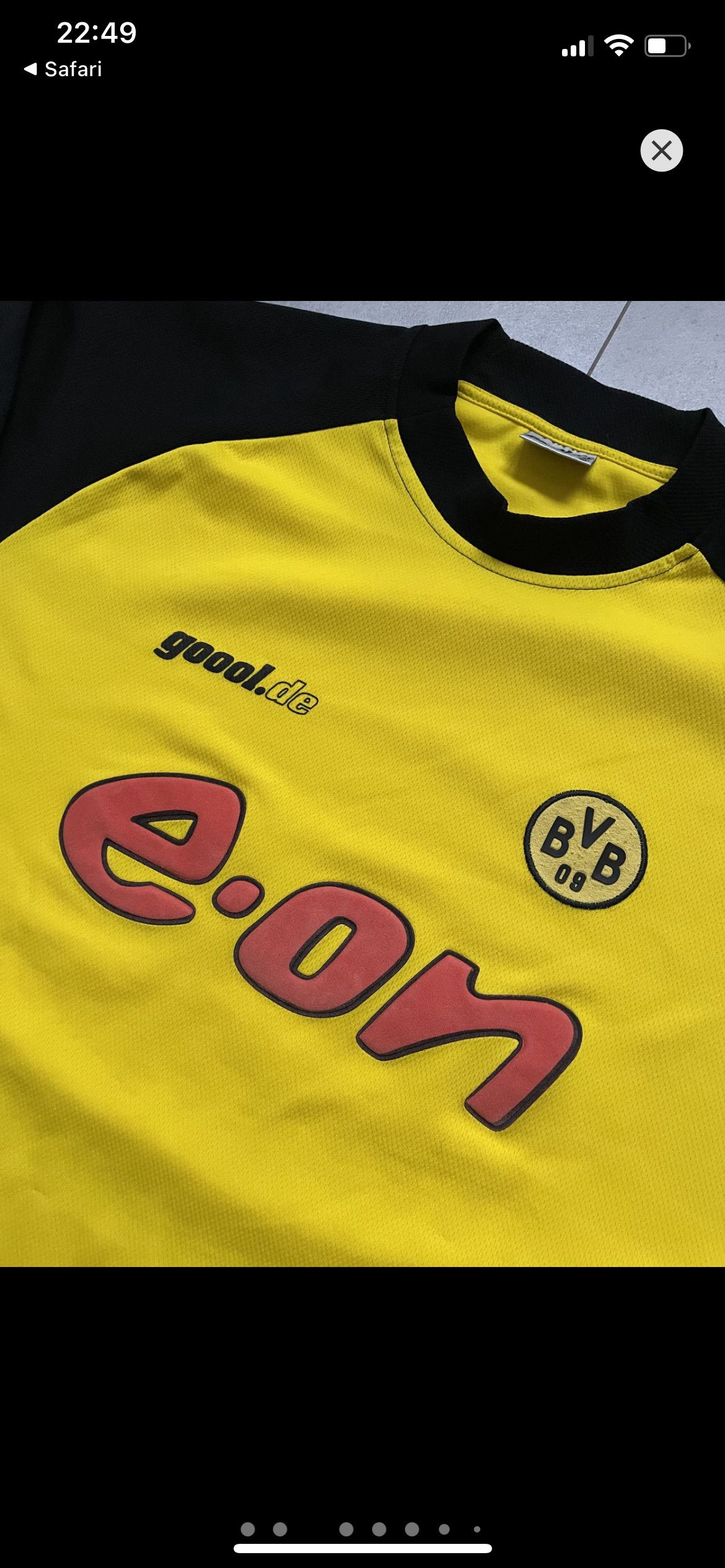 Vintage VINTAGE BORUSSIA BVB GOOOL.DE JERSEY Size US XXL / EU 58 / 5 - 3 Thumbnail