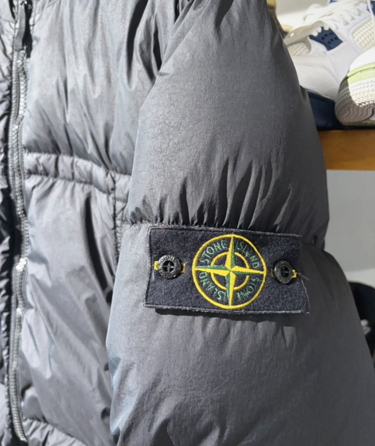 Stone Island Stone Island Garment Dyed Crinkle RepsR-NY Down Jacket Black Size US XXL / EU 58 / 5 - 5 Thumbnail