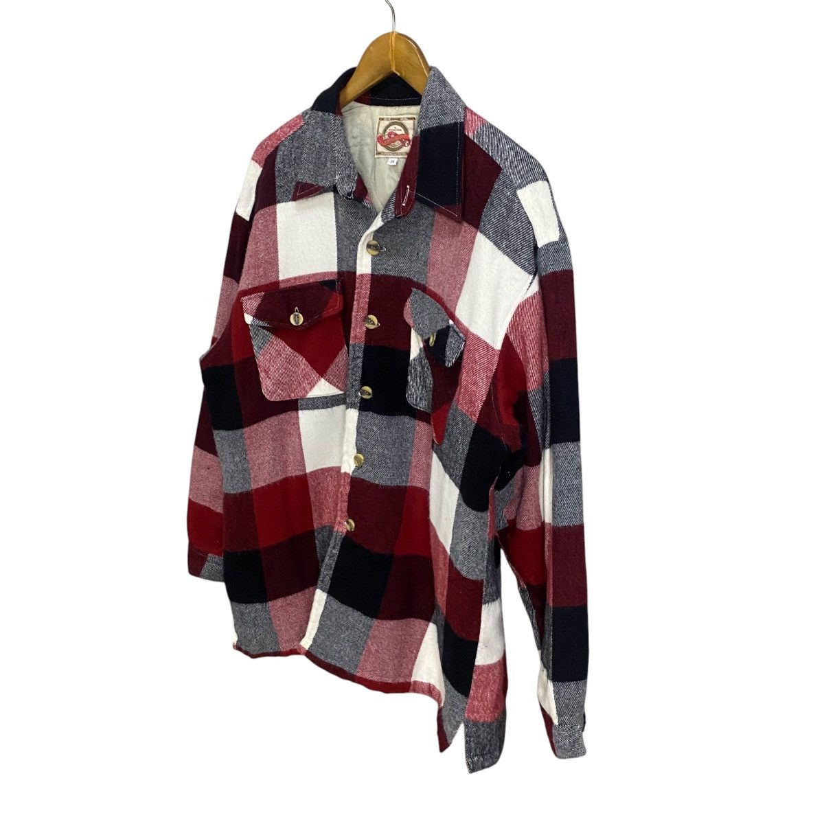 Flannel × Japanese Brand × Vintage Vintage Gresham Flannel Jacket Size US L / EU 52-54 / 3 - 3 Thumbnail