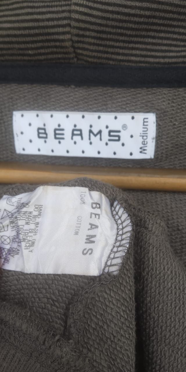 Beams Plus Beams stripe zipper hoodie Size US M / EU 48-50 / 2 - 7 Thumbnail