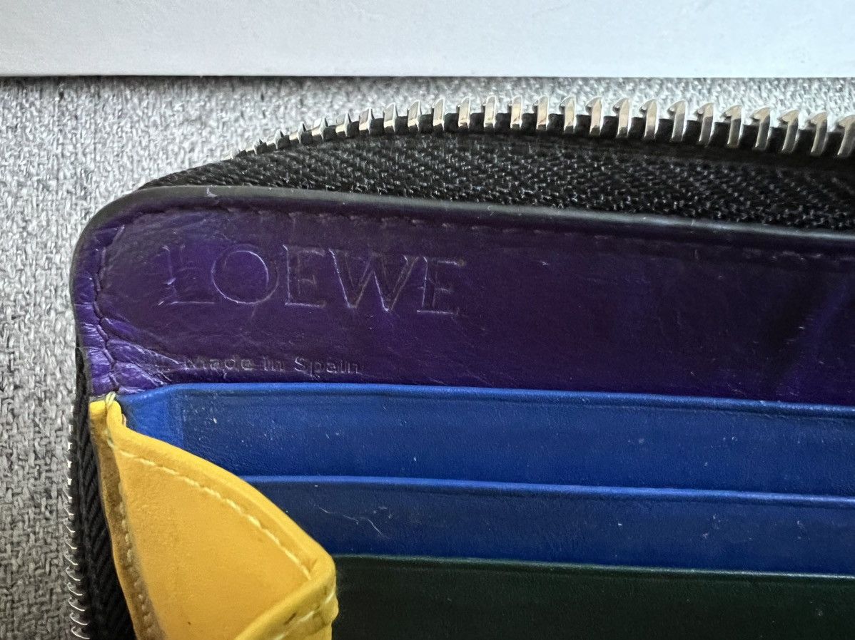 Loewe Loewe 2019 Rainbow Collection Zippy Wallet Size ONE SIZE - 10 Thumbnail