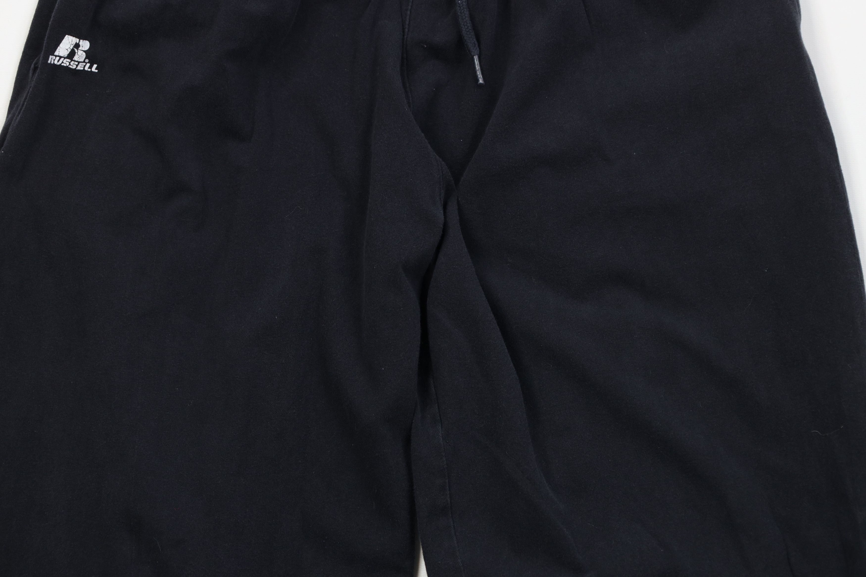 Russell Athletic Vintage Y2K Russell Athletic Lightweight Cotton Pants Black Size US 32 / EU 48 - 3 Thumbnail