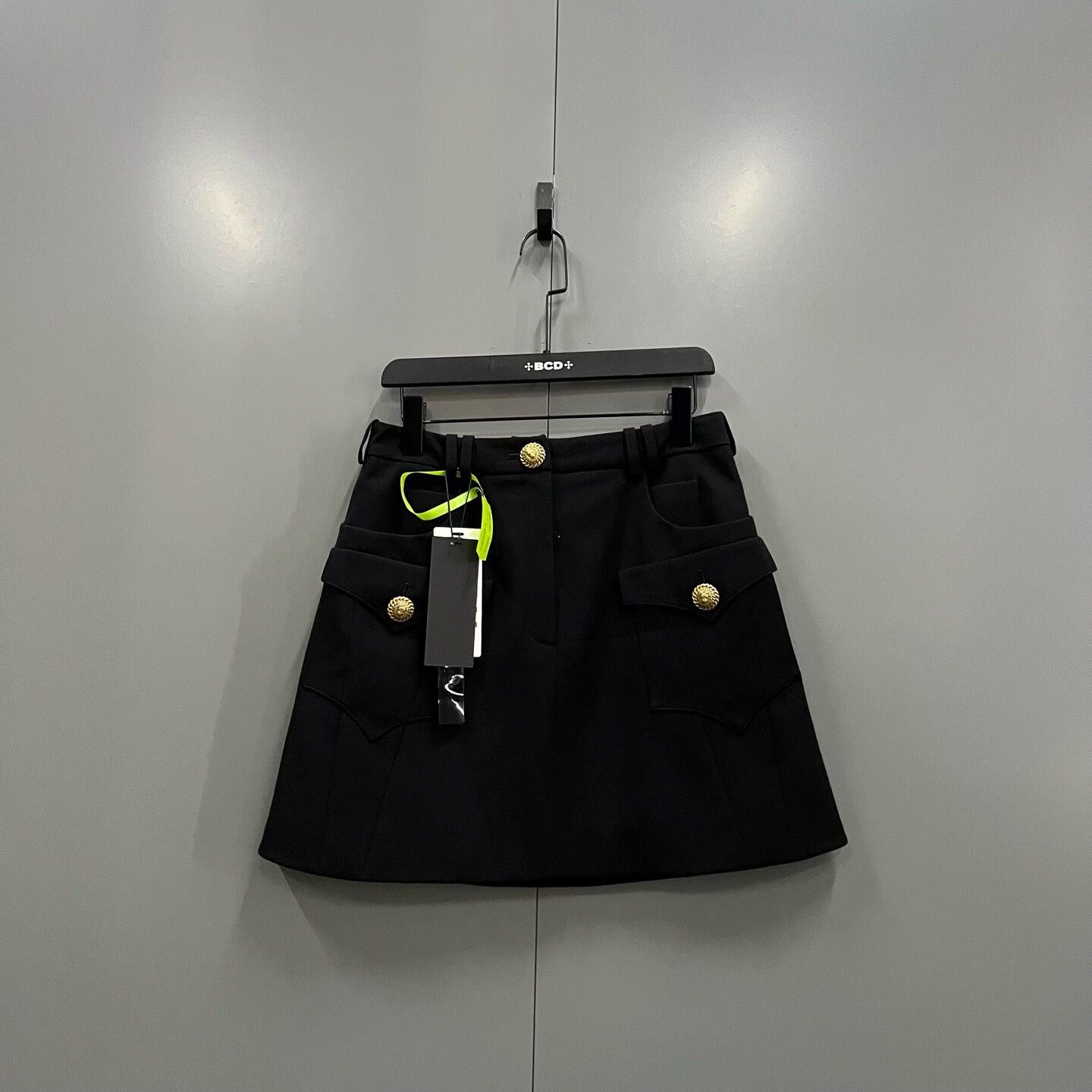 Balmain Balmain Black Skirt 40 Women Size 40" / US 18 - 1 Thumbnail