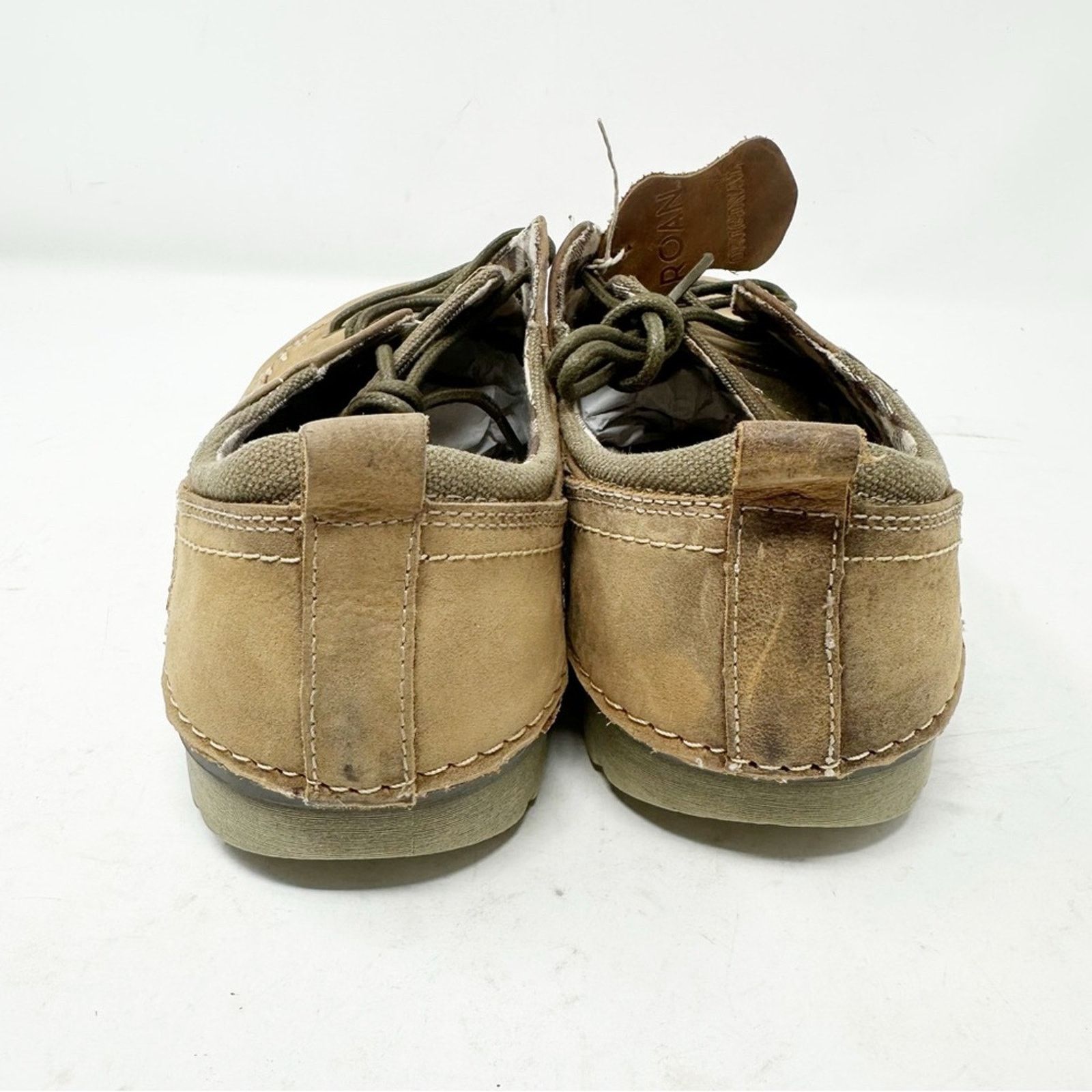Bed Stu ROAN by BED STU Arlo Men's Leather Distressed Oxfords NWT Size US 10.5 / EU 43-44 - 3 Thumbnail