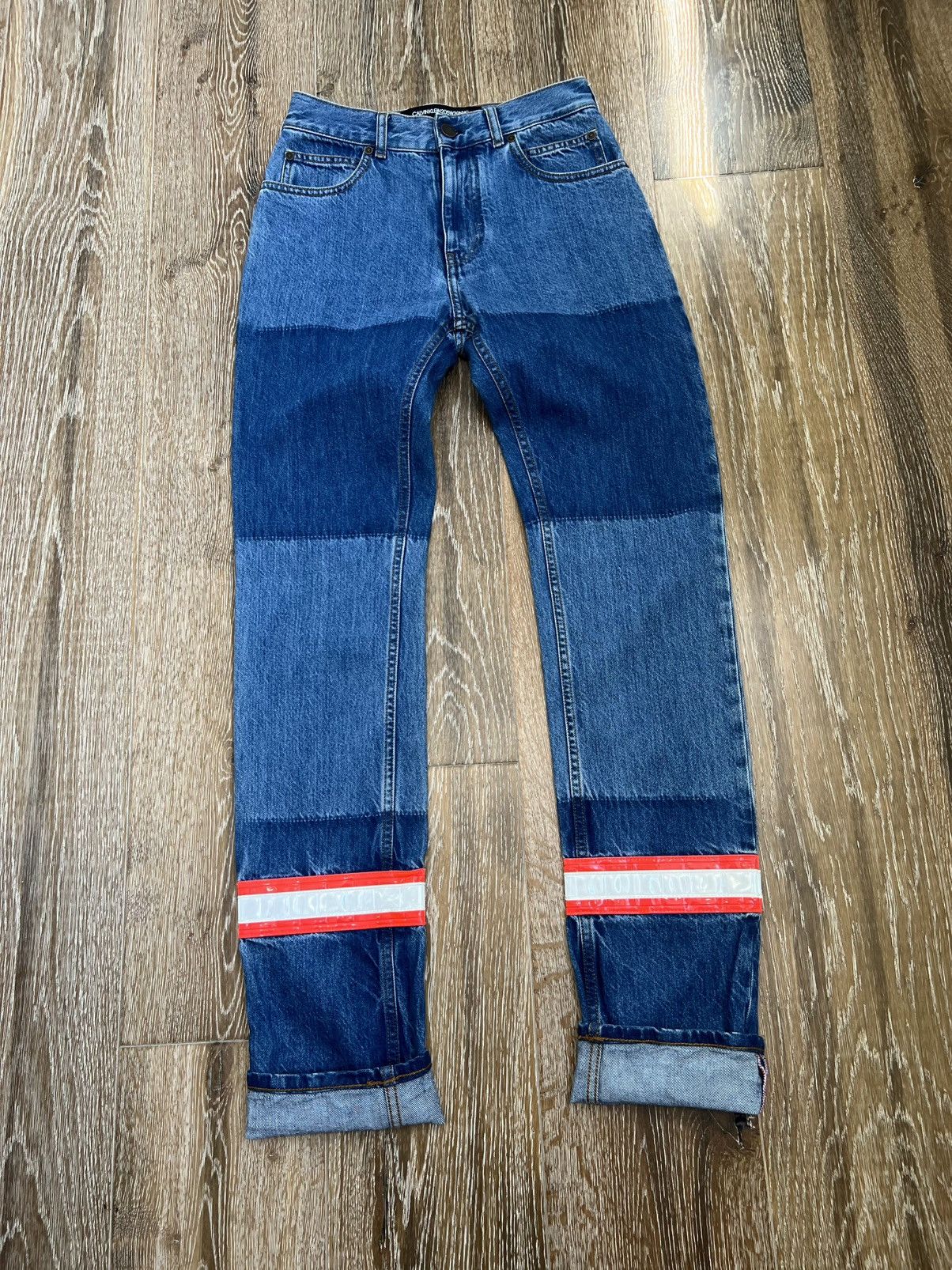 Calvin Klein 205W39NYC Calvin klein 205w39nyc reflective fire fighter jeans Size 26" / US 2 / IT 38 - 1 Thumbnail