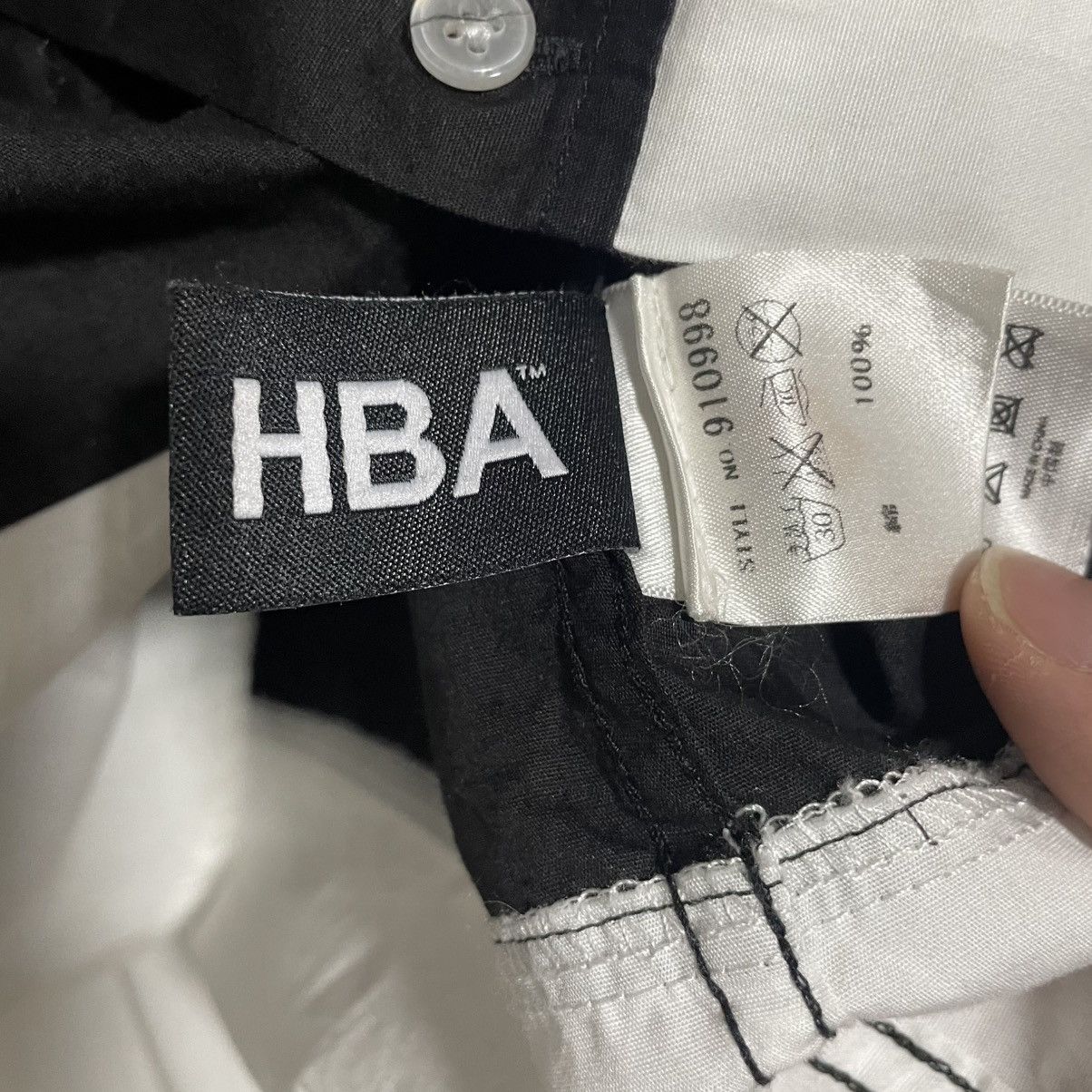 Hood By Air Hood by air 69 black shirt Size US M / EU 48-50 / 2 - 5 Thumbnail