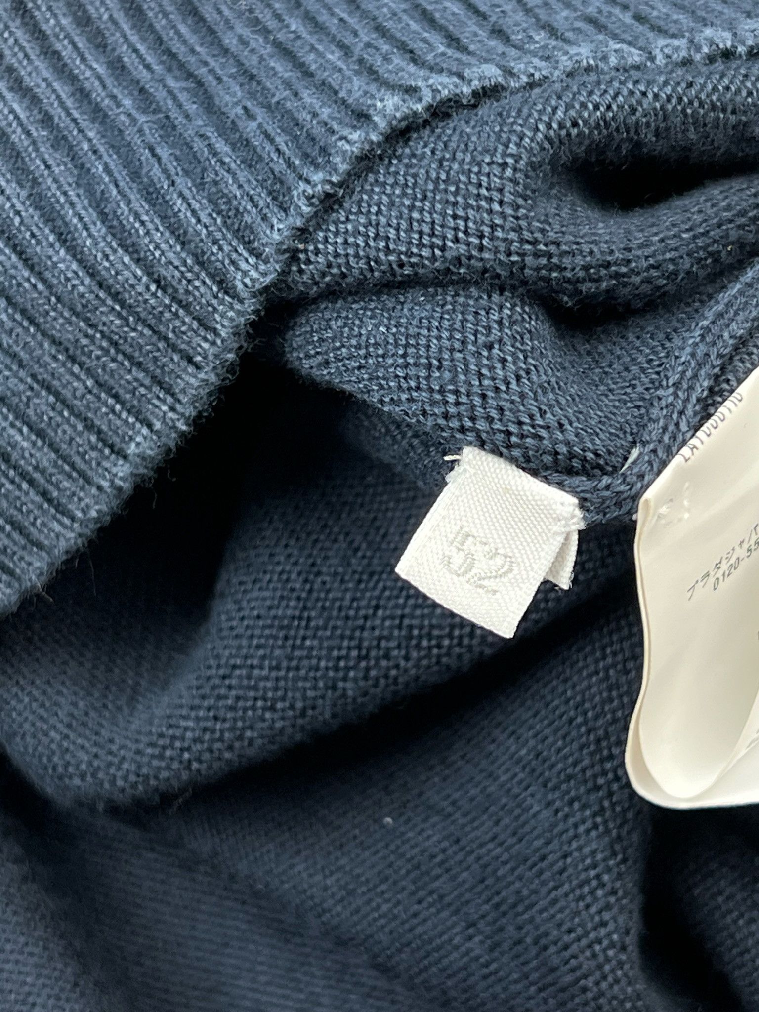 Prada Prada Milano crew wool Sweater / Jumper v neck Size US L / EU 52-54 / 3 - 12 Thumbnail