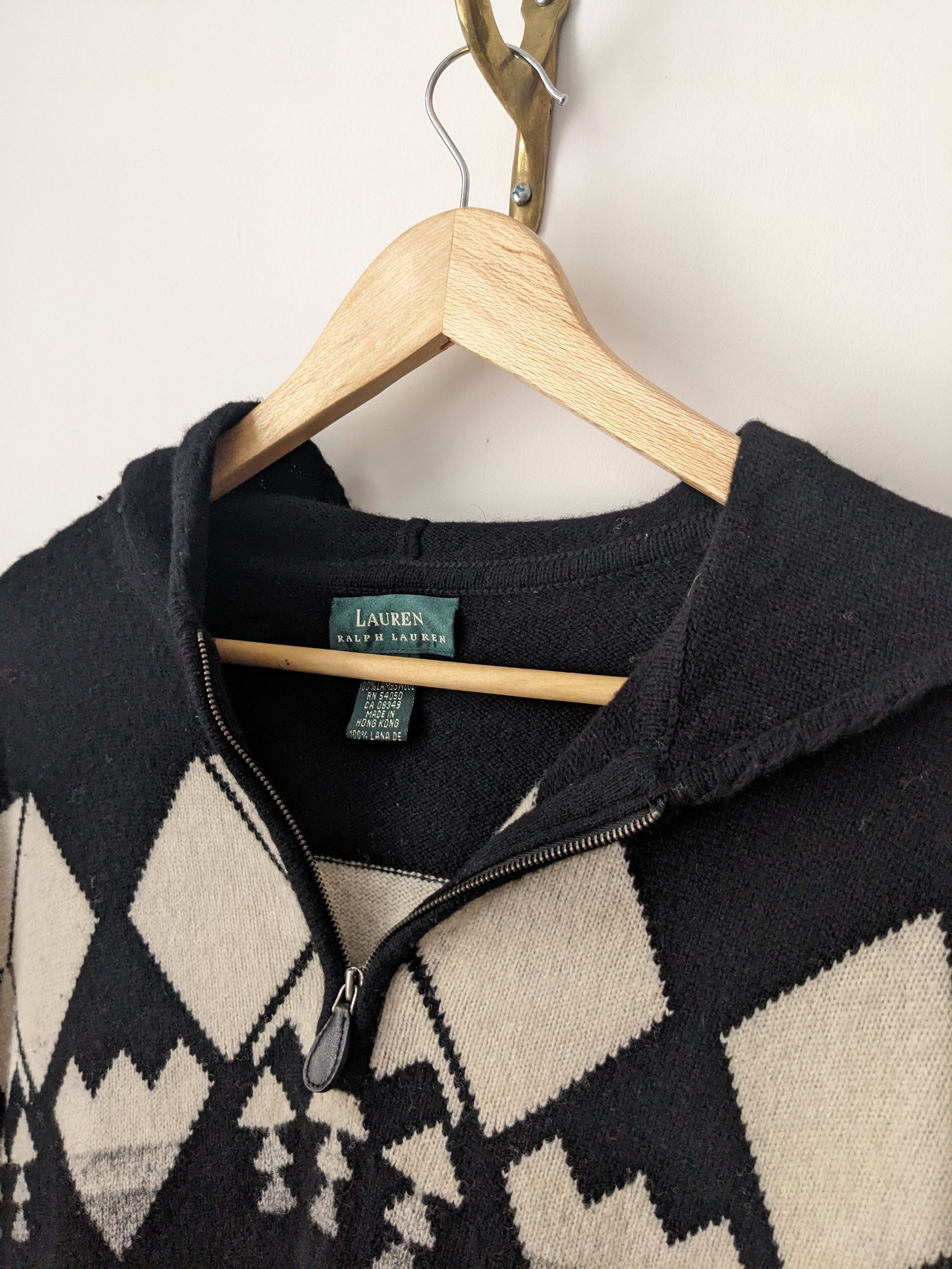 Ralph Lauren Ralph Lauren Pattern Aztec Lambswool Jacket Zip Knit XL Size US XL / EU 56 / 4 - 3 Thumbnail