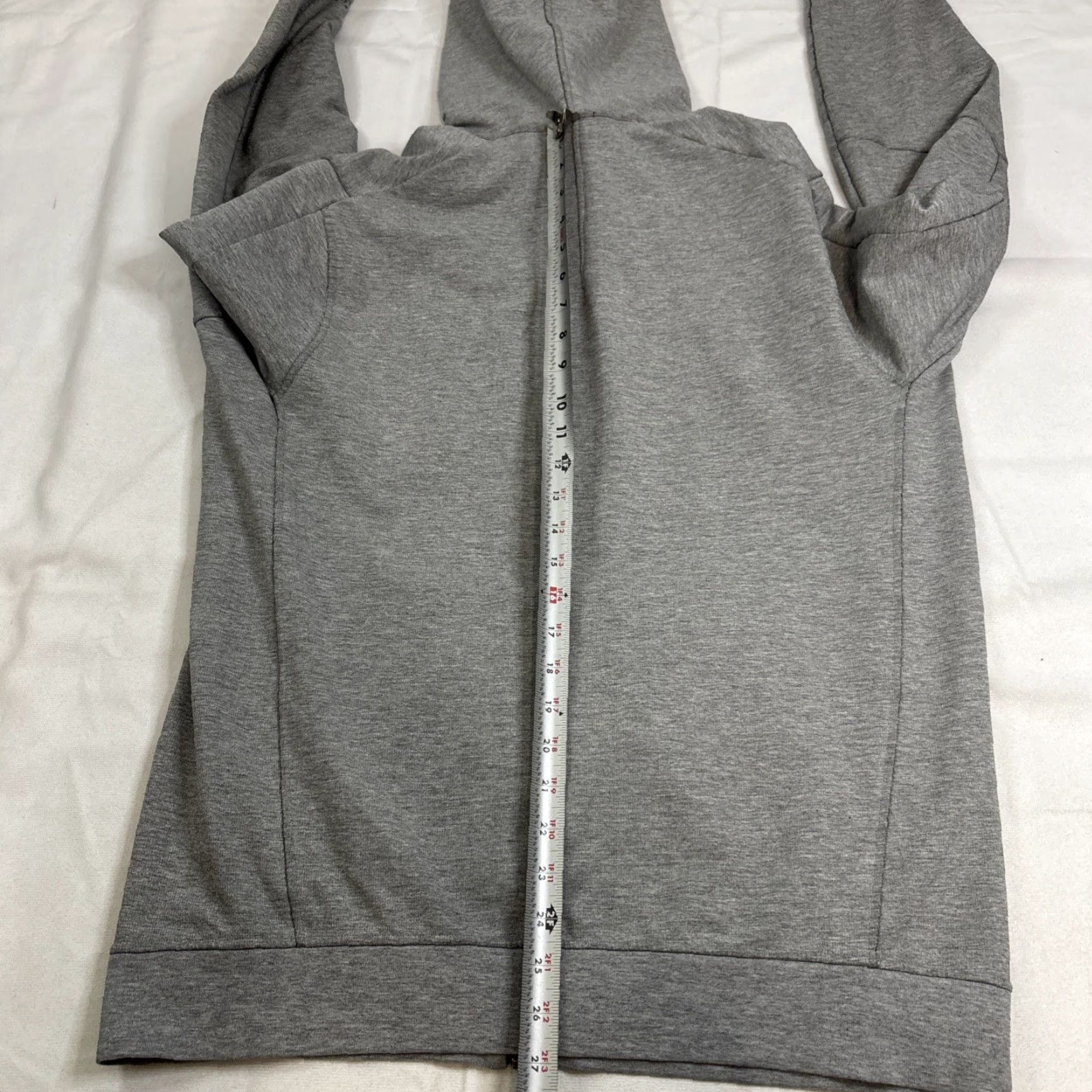 Lululemon Lululemon City Sweat Hooded Zip Hoodie Men L Gray Size US L / EU 52-54 / 3 - 7 Thumbnail