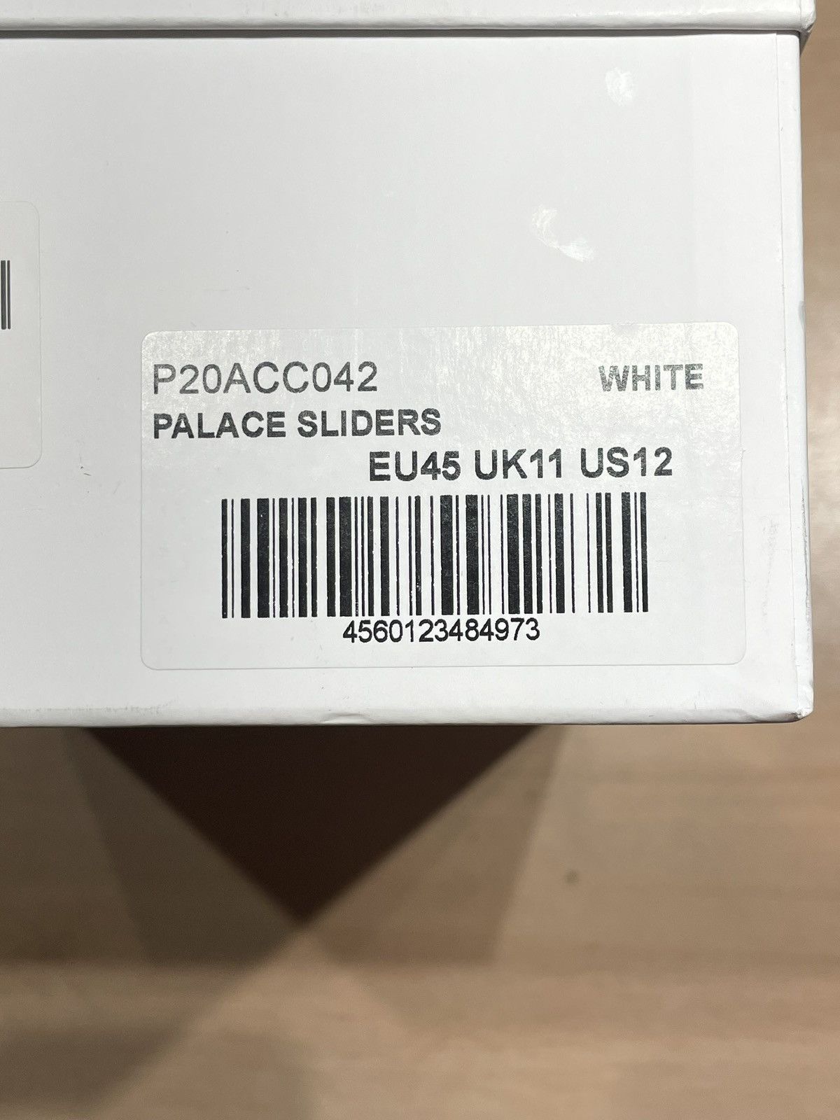Palace Palace Sliders White Size US 12 / EU 45 - 6 Thumbnail