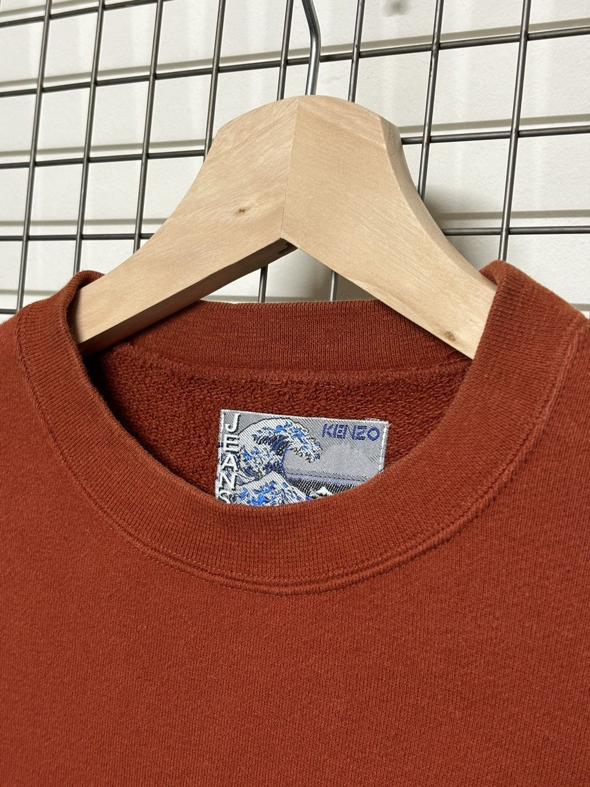 Kenzo × Vintage Kenzo Vintage Gilet Jeans Hokusai The Great Wave kanagawa Size US L / EU 52-54 / 3 - 4 Thumbnail