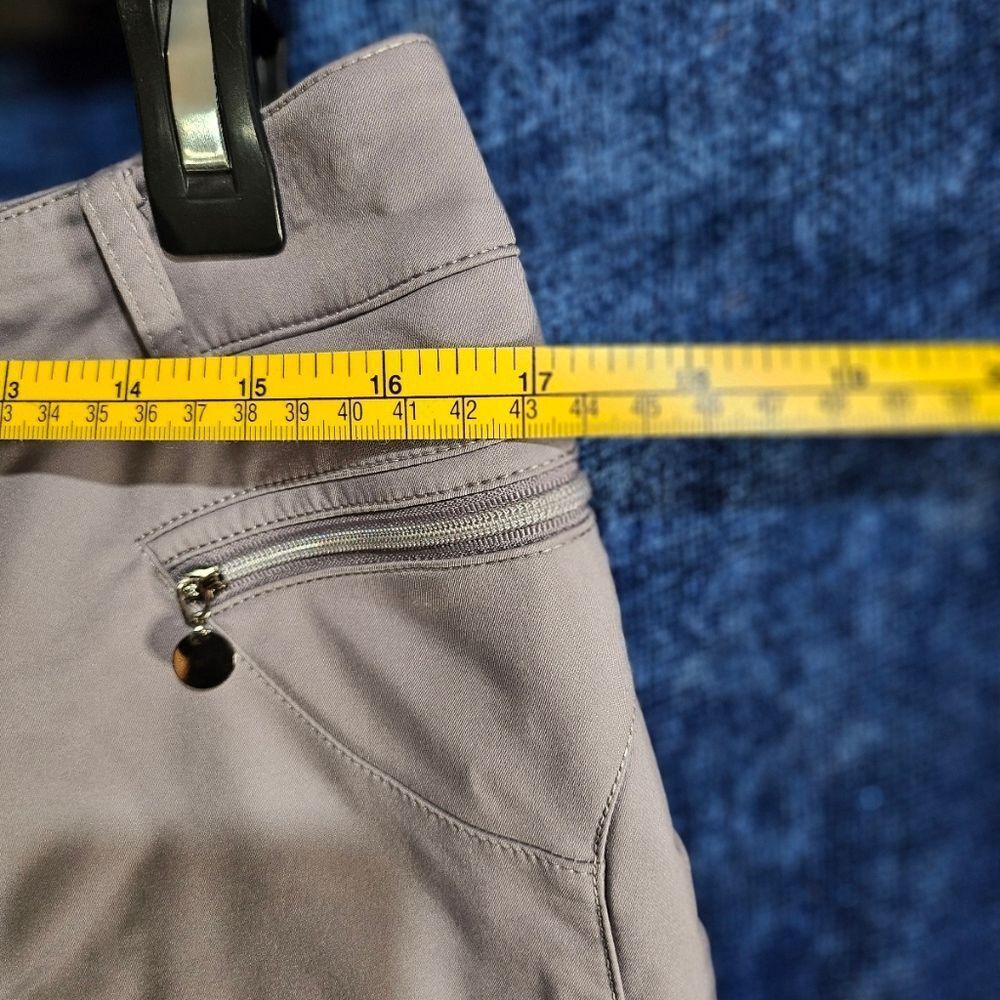 SONGZIO Songzio Lined Crop Golf Silver Pants Large Size 27" / US 4 / IT 40 - 7 Thumbnail