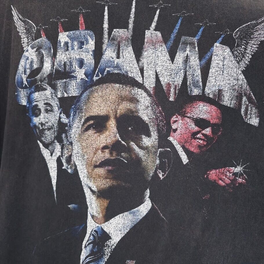 Other Barack Obama T Shirt Mens Size 2XL Black 44th President Rap Size US XXL / EU 58 / 5 - 2 Thumbnail