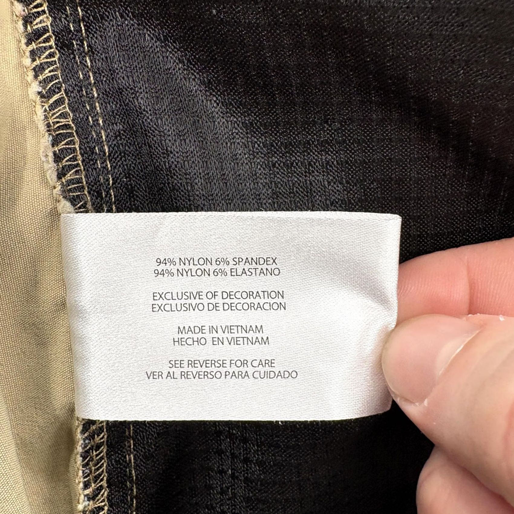Orvis Orvis Pants Mens 40x34 Beige Stretch Nylon Water Resistant Travel Chino Size US 40 / EU 56 - 6 Thumbnail