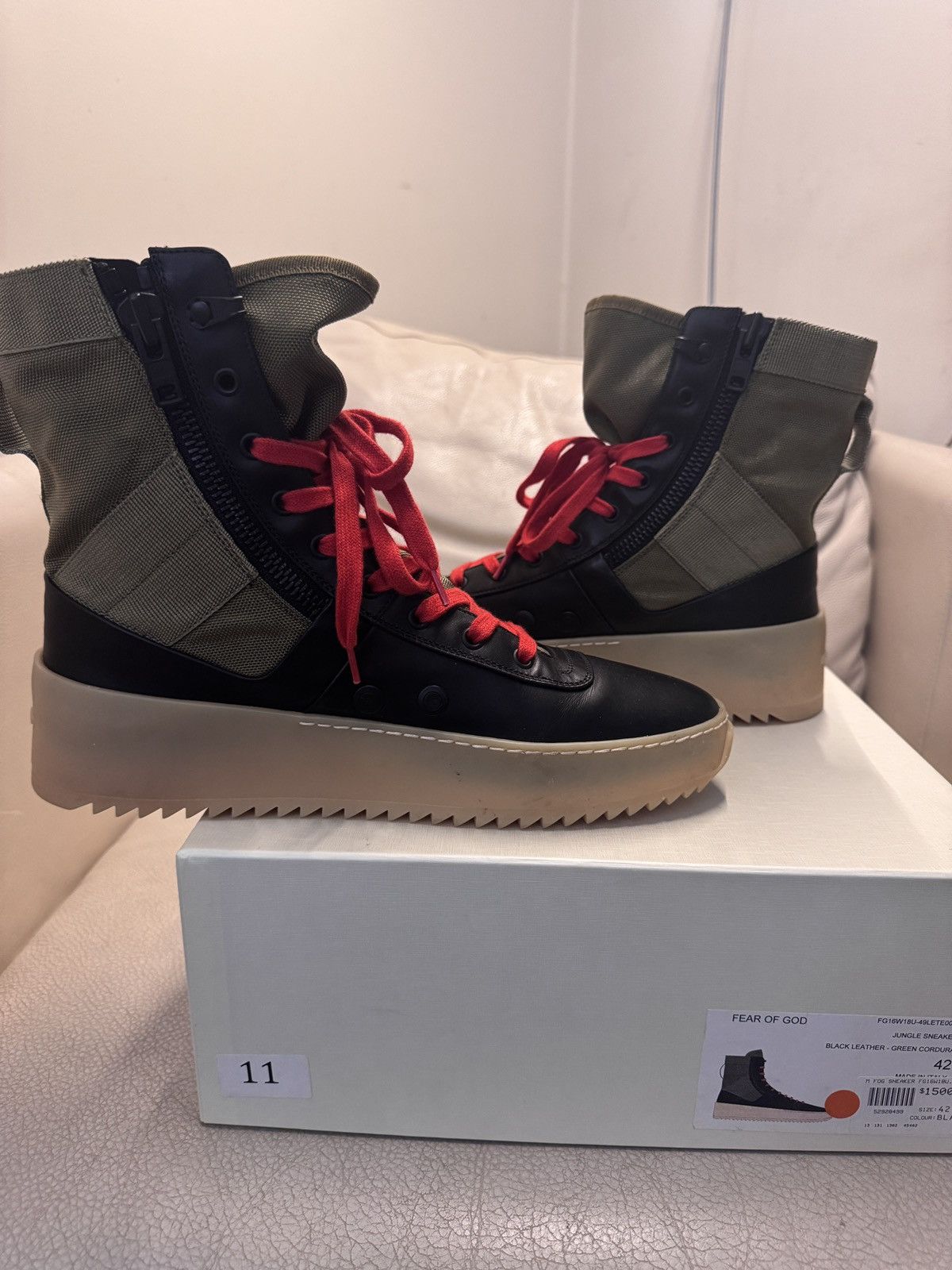 Fear of God Fear of god 5th collection jungle boot Size US 9 / EU 42 - 13 Thumbnail