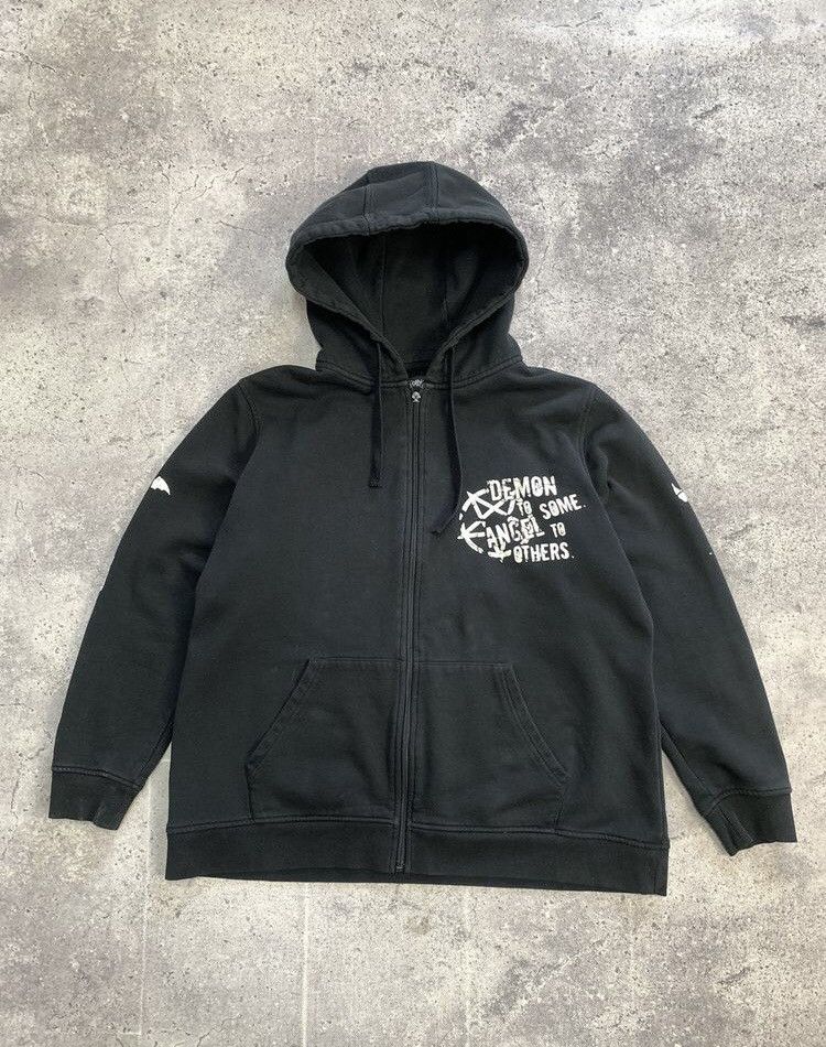 Affliction Vintage Insane Affliction Cyber Goth Opium Style Hoodie Y2K Size US M / EU 48-50 / 2 - 6 Thumbnail