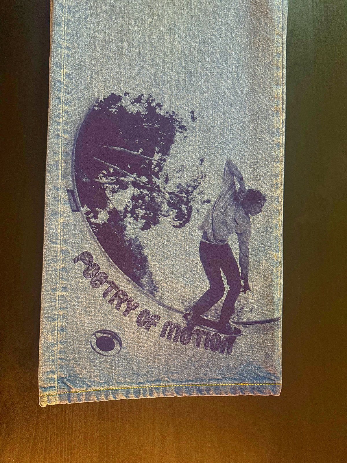 Gallery Dept. × Lanvin Lanvin curb skate denim Size US 32 / EU 48 - 13 Thumbnail