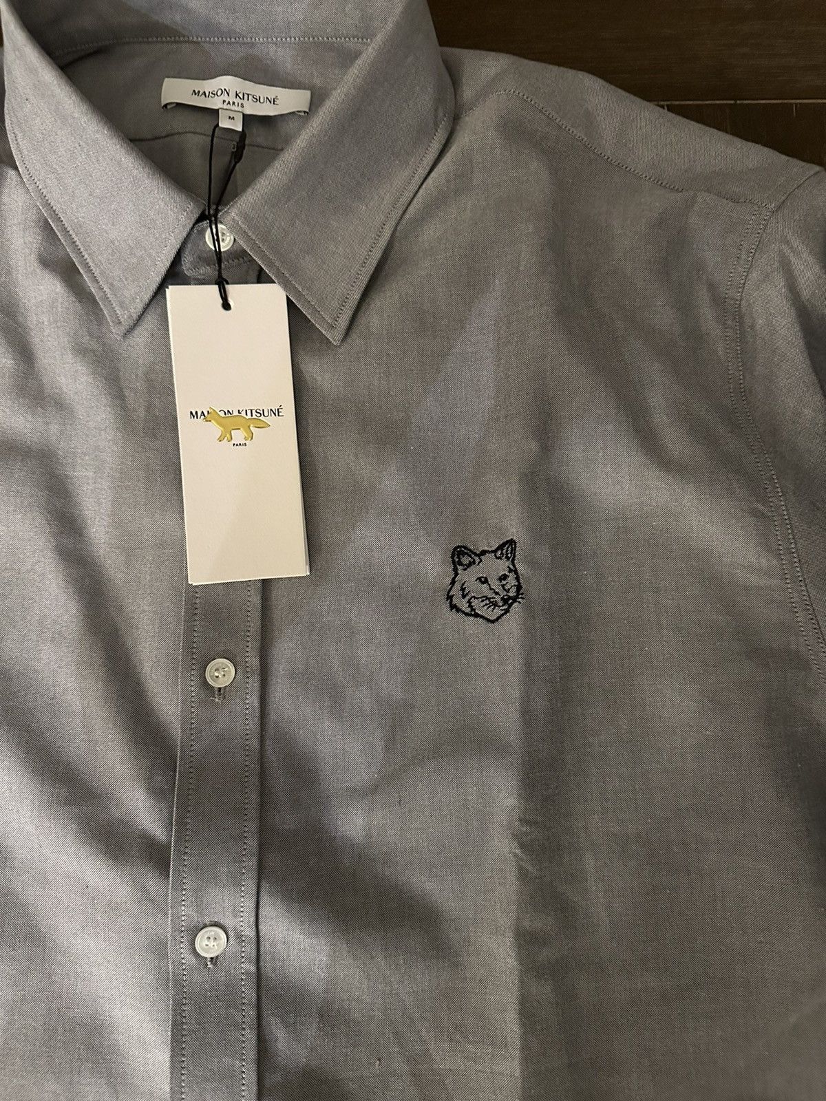 Maison Kitsune Contour Fox Head shirt Size US M / EU 48-50 / 2 - 2 Thumbnail