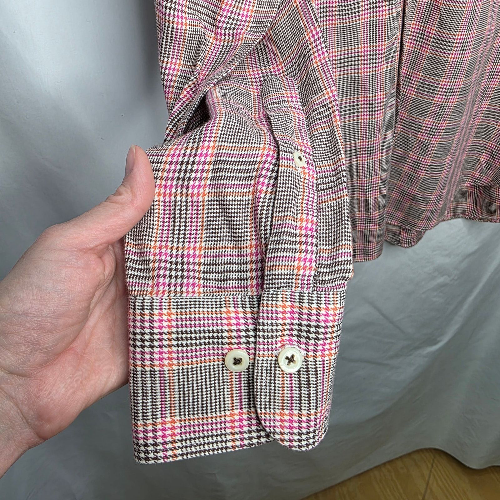 Peter Millar Peter Millar Button Front Men's Plaid Shirt Size Large Size US L / EU 52-54 / 3 - 9 Thumbnail