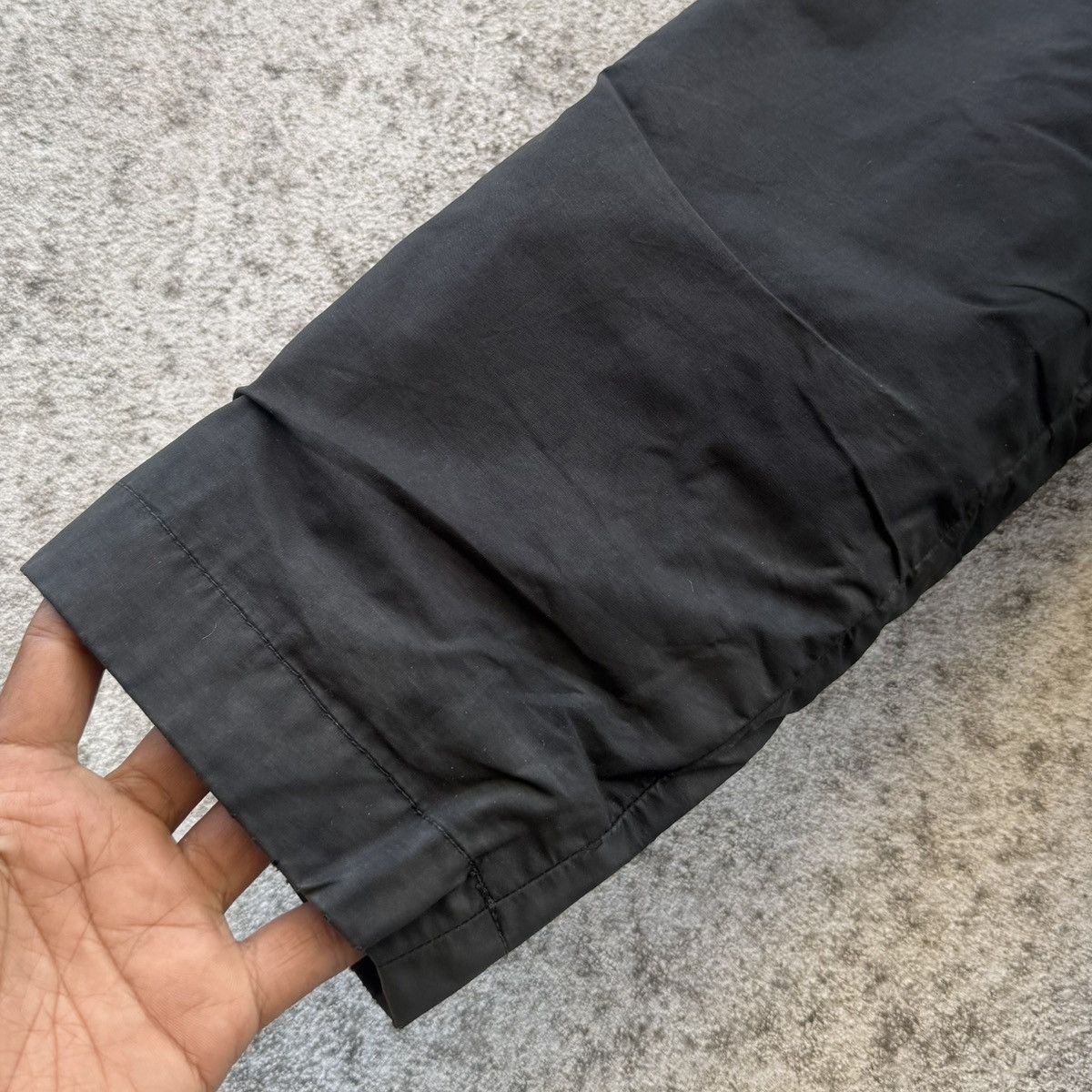 Gucci VTG Gucci Long Coat Faded Waxed Black Size 50 Made In Italy Size US M / EU 48-50 / 2 - 11 Thumbnail
