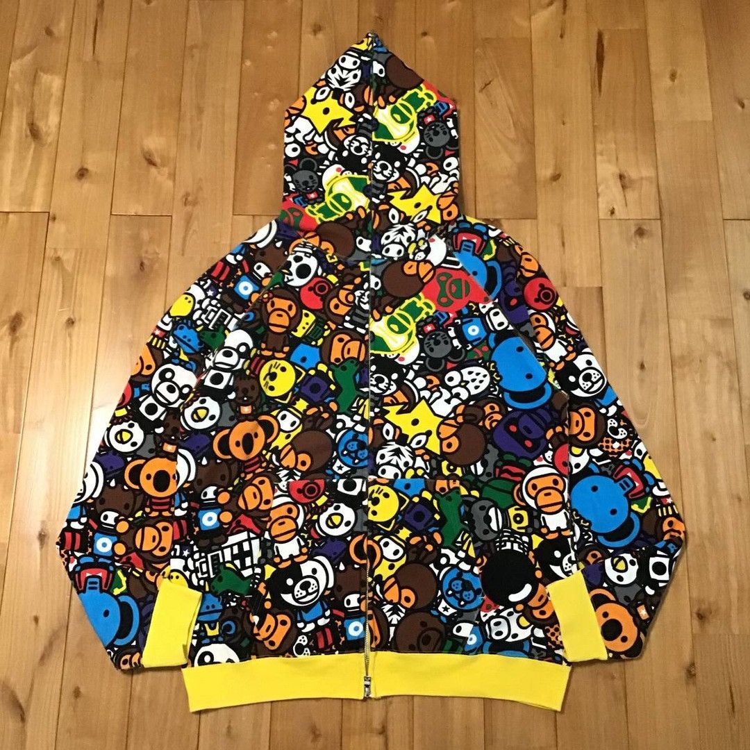 BAPE Animal Safari Milo Full Zip Hoodie a bathing ape NIGO