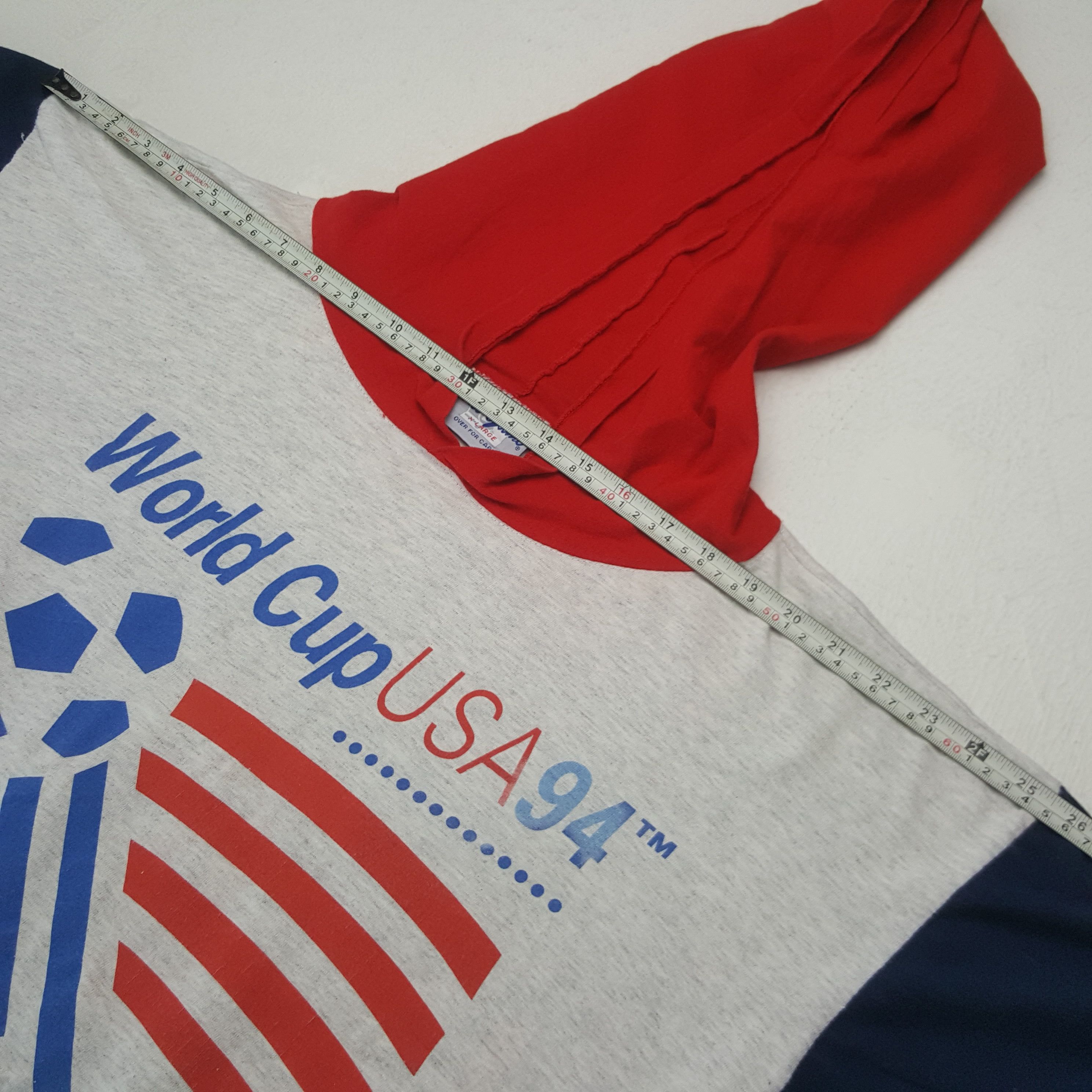The Game × Vintage Vintage World Cup USA 94 Tshirt Hoodie Size US XL / EU 56 / 4 - 6 Thumbnail