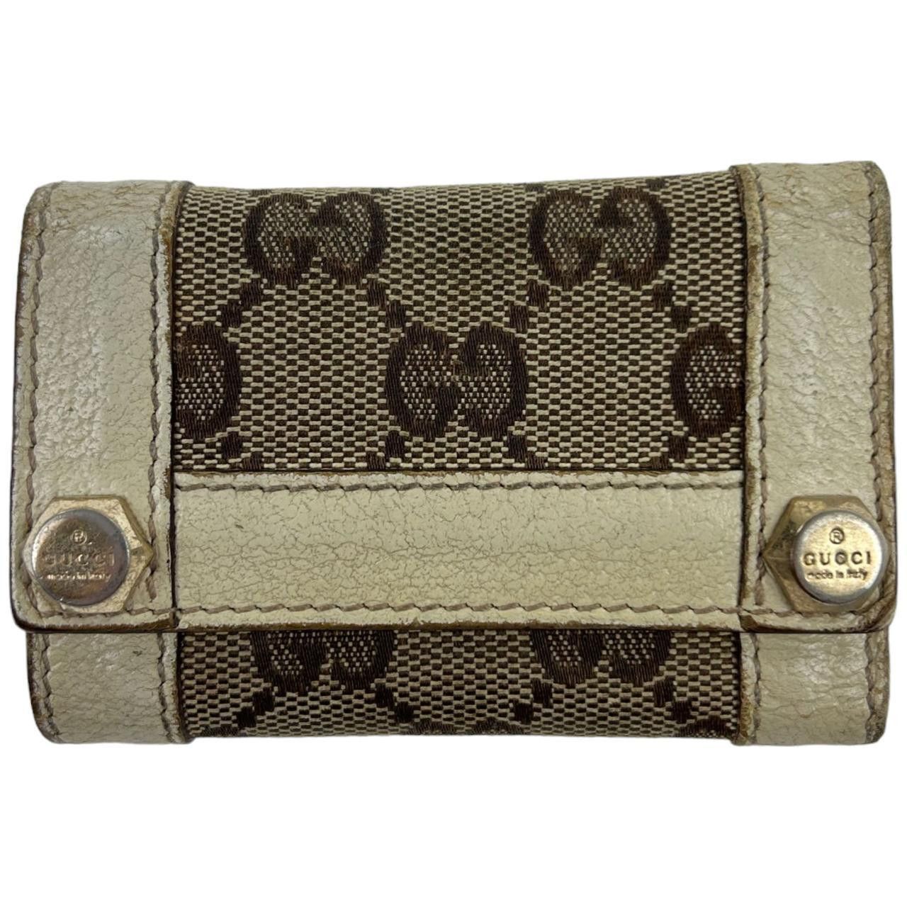 Vintage Gucci Monogram Key Wallet