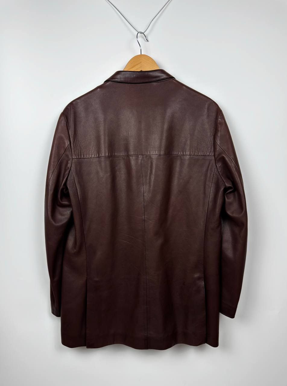 Loro Piana Loro Piana Leather Coat Jacket Size US M / EU 48-50 / 2 - 2 Thumbnail