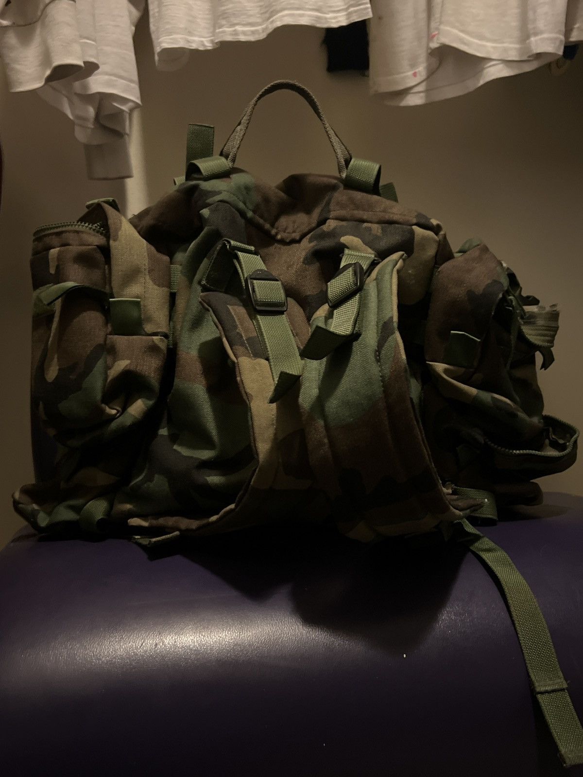 Vintage VINTAGE MILITARY CARGO BACKPACK Size ONE SIZE - 4 Thumbnail