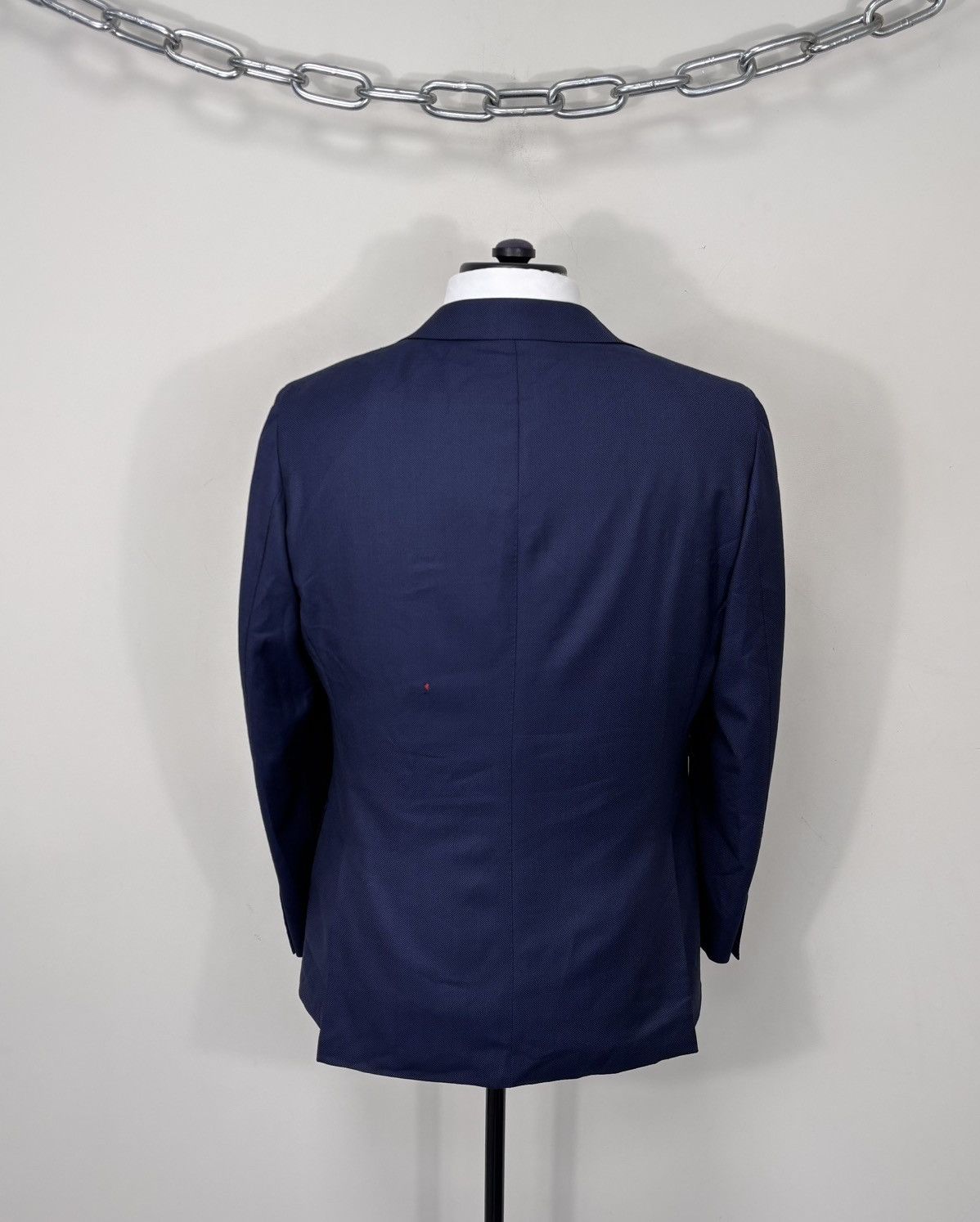 Suitsupply Suitsupply Sienna Men’s Blue Wool Suit Jacket Sport Coat Size 40S - 8 Thumbnail