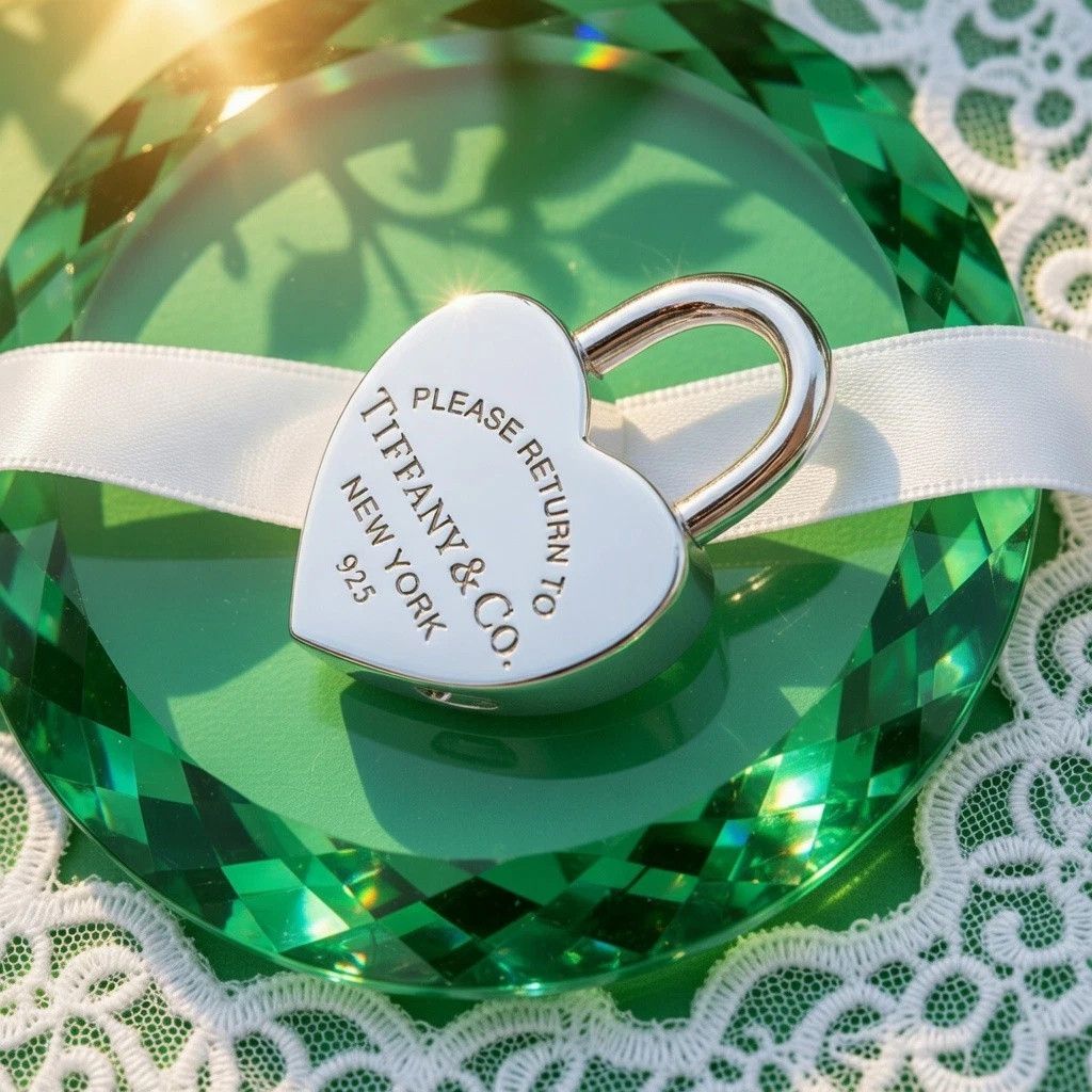 Tiffany & Co. Tiffany & Co Charm Return To Tiffany Heart Padlock Charm Size ONE SIZE - 1 Thumbnail