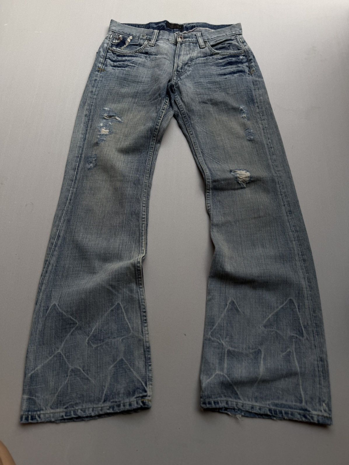 Japanese Brand Sweetcamel flare jeans Size US 29 - 1 Thumbnail