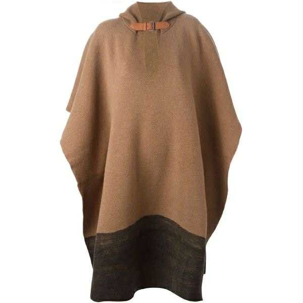 SOFIE D'HOORE Sofie D'hoore Mark Hooded Poncho Jacket Size ONE SIZE - 2 Thumbnail