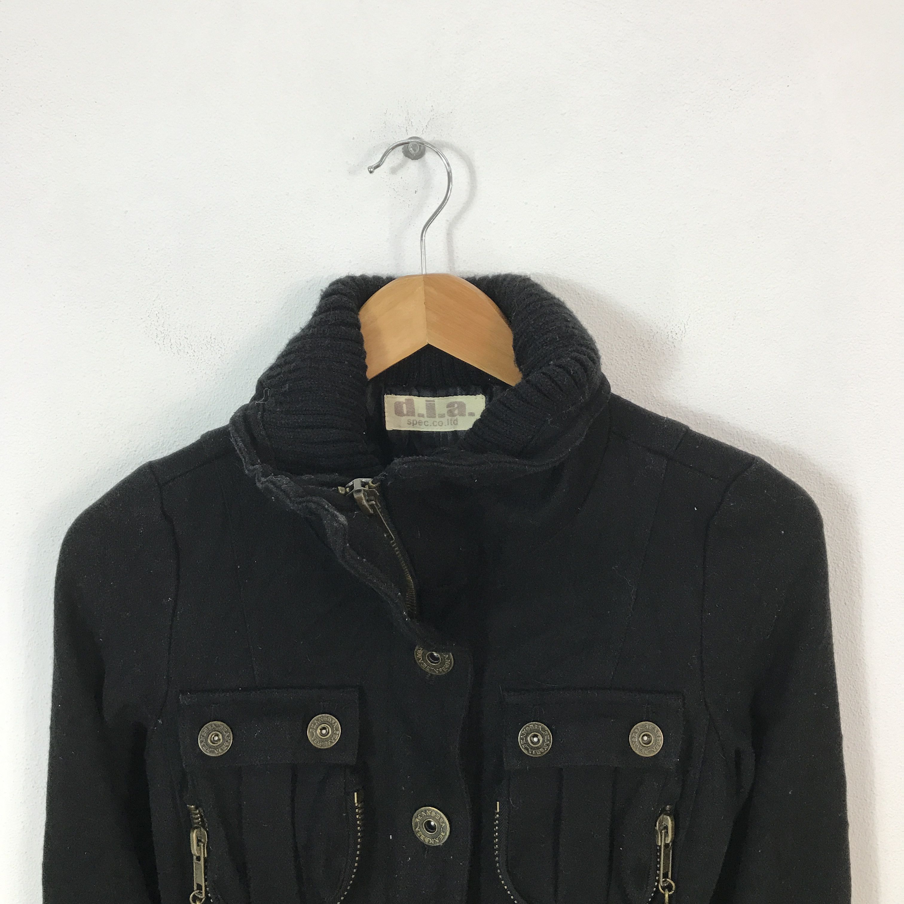 If Six Was Nine d.i.a Japan Wool jacket gothic punk style Japan Size XS / US 0-2 / IT 36-38 - 2 Thumbnail