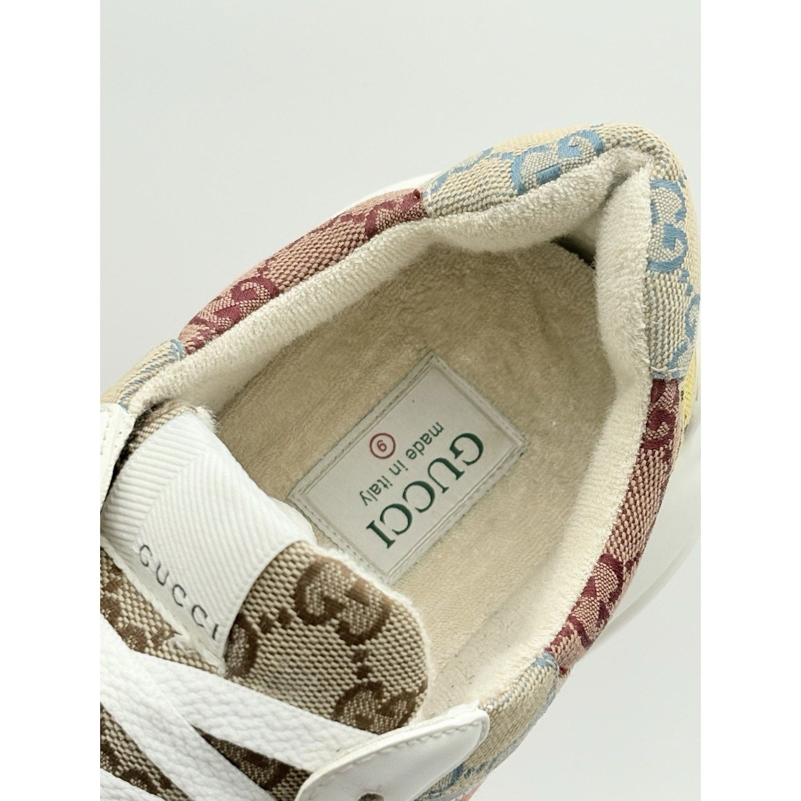 Gucci (9.5 US) Gucci Rhyton GG Web Print | SUPER CLEAN! Size US 9.5 / EU 42-43 - 6 Thumbnail