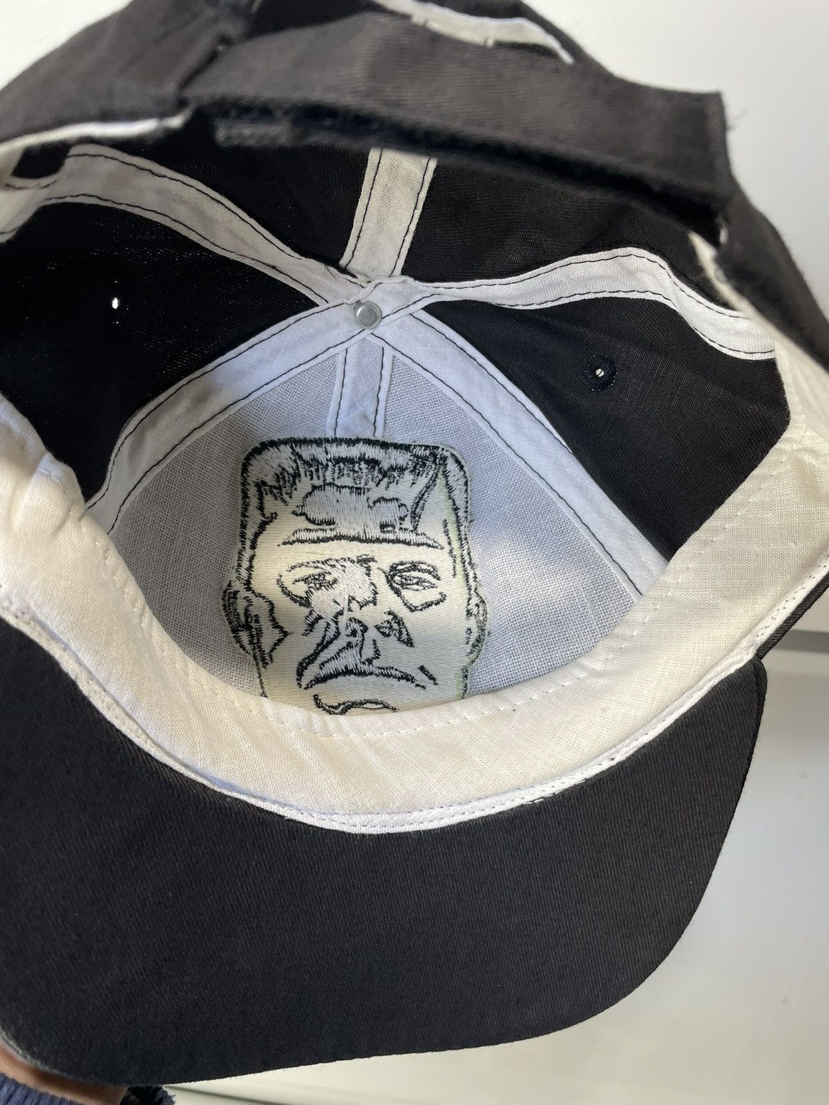 Universal Studios Vintage Frankenstein Hat Adjustable Black 90s Universal Size ONE SIZE - 8 Thumbnail