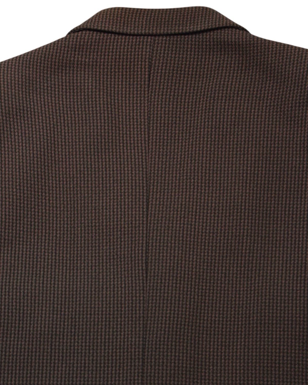 Armani SS2002 EMPORIO ARMANI MICRO-HOUNDSTOOTH WOOL BLEND BLAZER Size US L / EU 52-54 / 3 - 5 Thumbnail