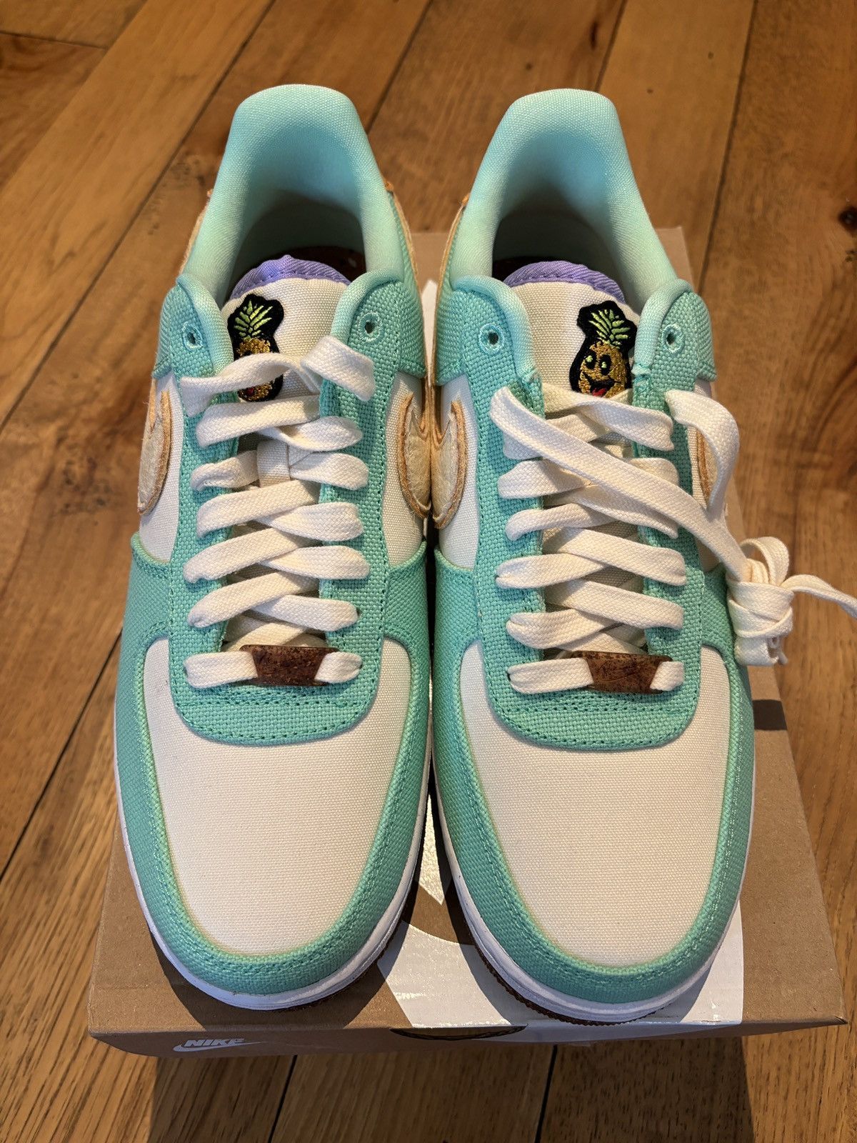 Nike Nike Air Force 1 LX Happy Pineapple 2021 Size US 9 / EU 42 - 4 Thumbnail