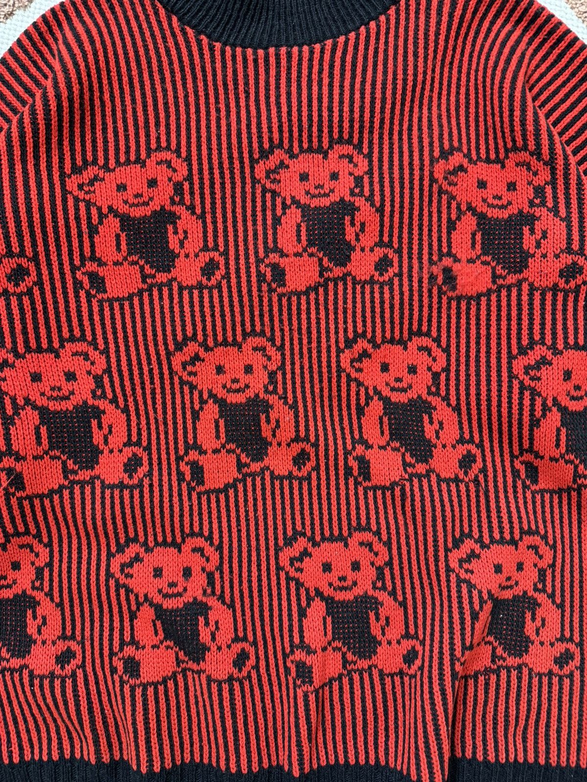 Vintage VINTAGE CUTE BEAR ADELE KNITTED BOXY SWEATER Size US S / EU 44-46 / 1 - 4 Thumbnail