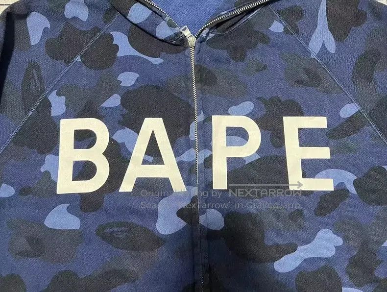 Bape BAPE Blue Camo Zip. Size US L / EU 52-54 / 3 - 2 Thumbnail