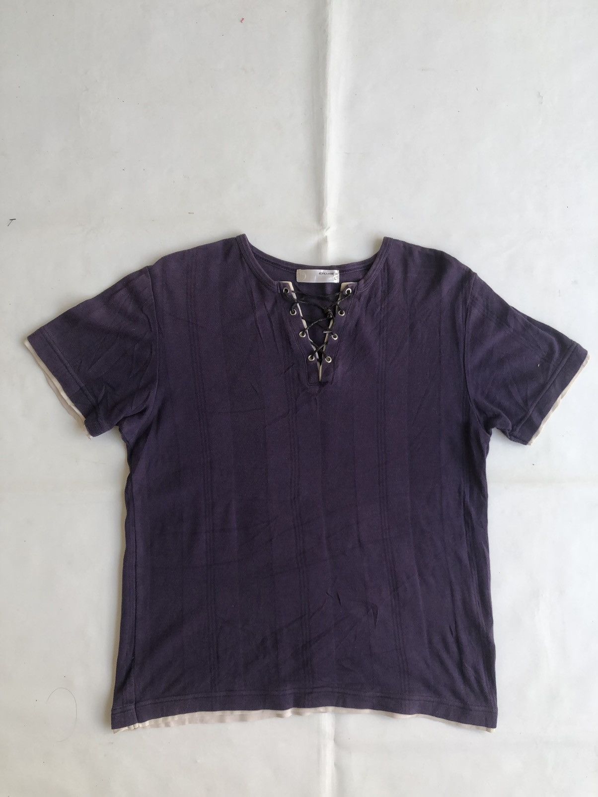 If Six Was Nine DOUBLE LAYER GOTHIC EXCUSE ROCK PUNK STYLE Size US L / EU 52-54 / 3 - 1 Thumbnail