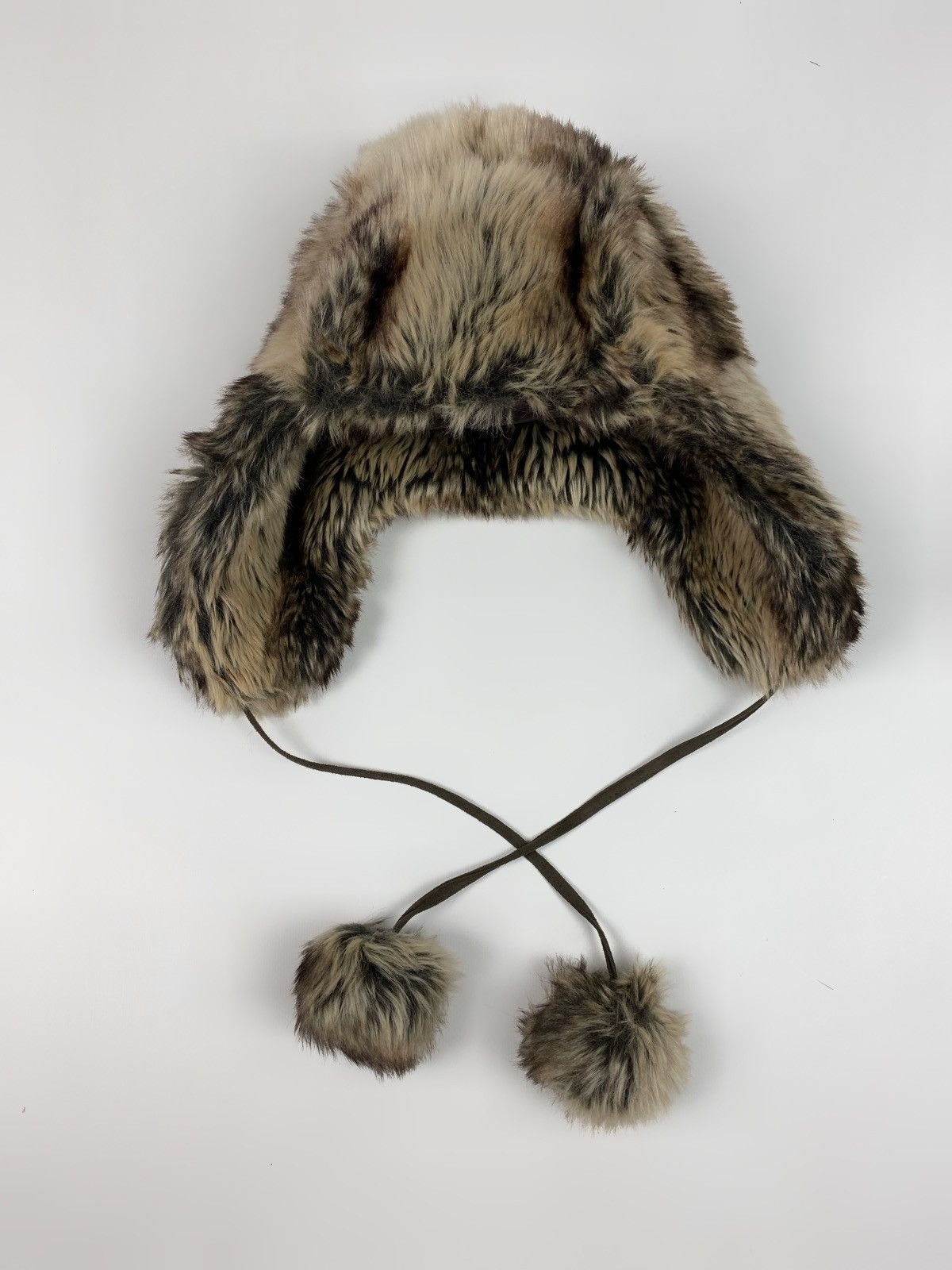 Vintage Y2K Vintage Faux Fuzzy Fur Alt Ushanka Trapper Hat Size ONE SIZE - 2 Thumbnail