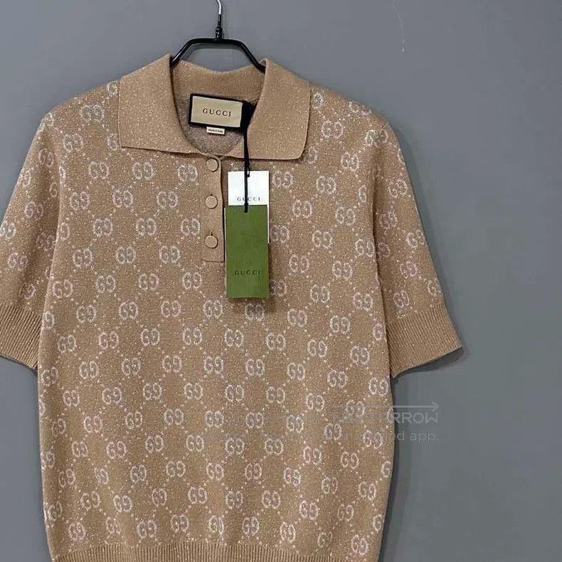 Gucci Gucci Full-print glitter pink short sleeves Size XL / US 12-14 / IT 48-50 - 2 Thumbnail