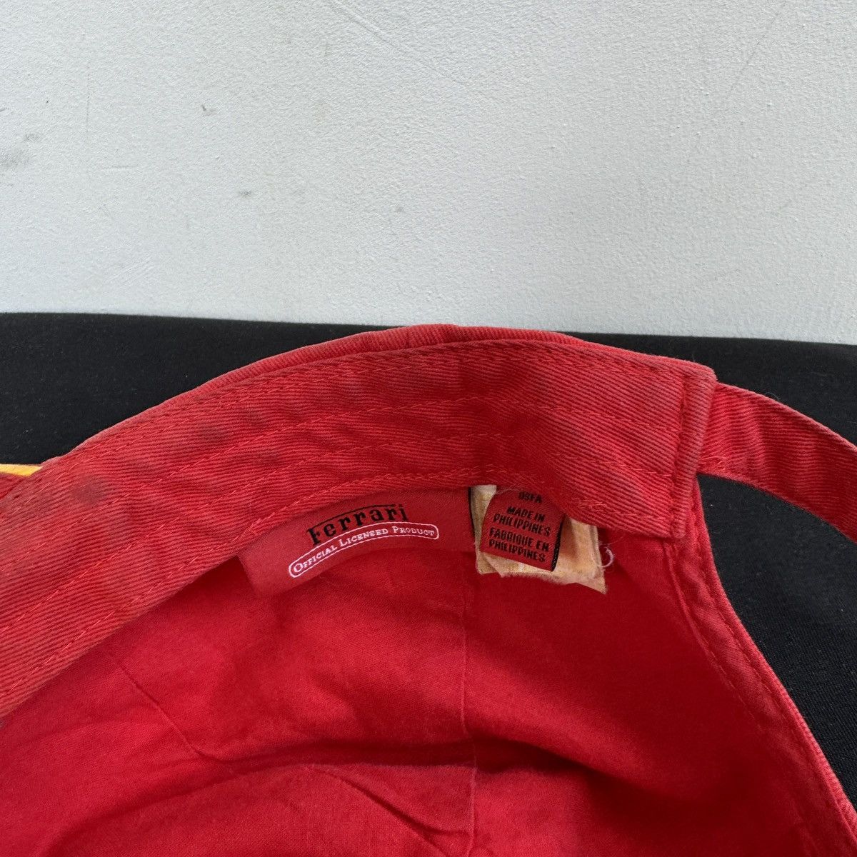 Ferrari Vintage Ferrari Racing Brandon Sunfaded Cap Size ONE SIZE - 5 Thumbnail