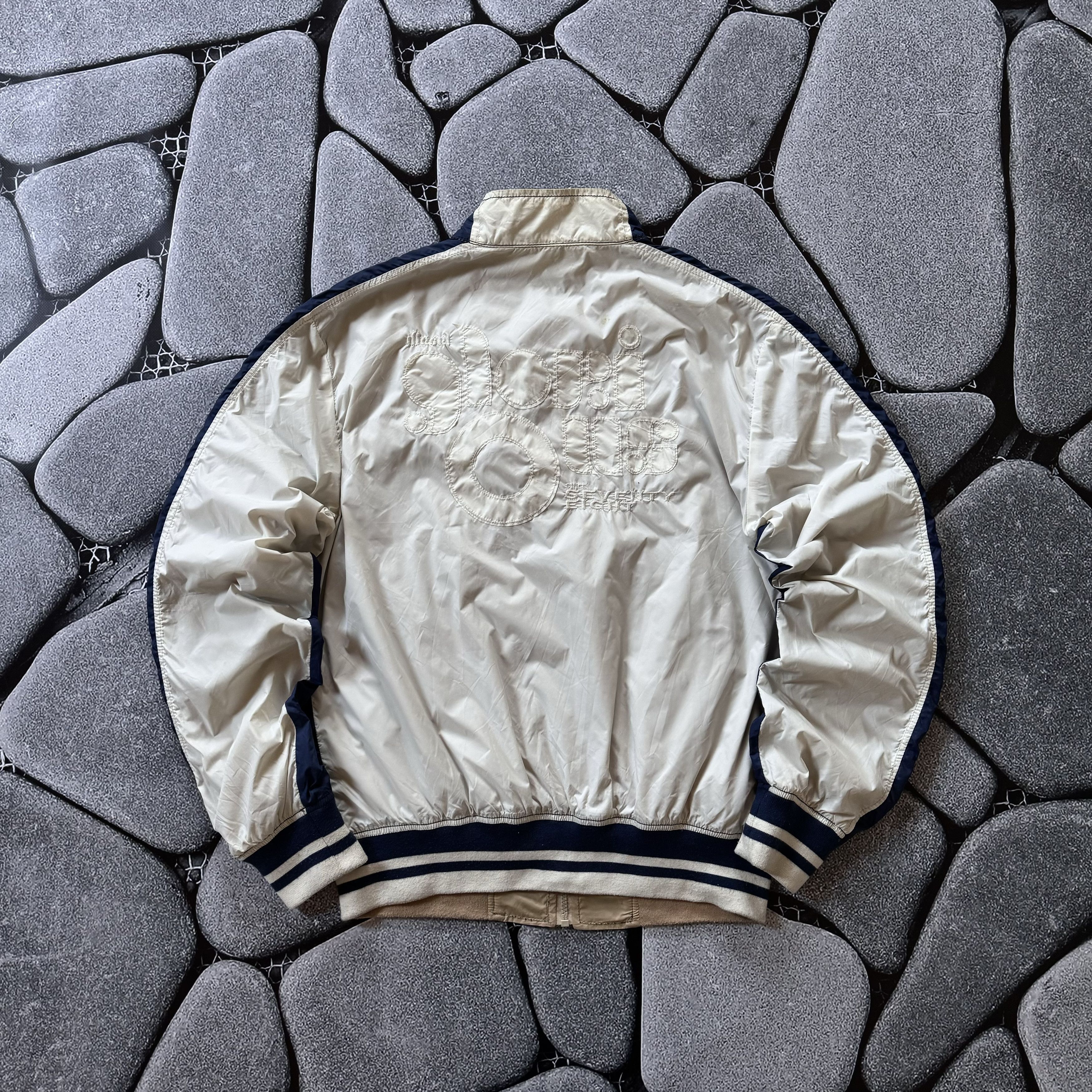 Diesel × Vintage DIESEL GLORIOUS VINTAGE REVERSIBLE ZIP BOMBER JACKET Size US L / EU 52-54 / 3 - 3 Thumbnail